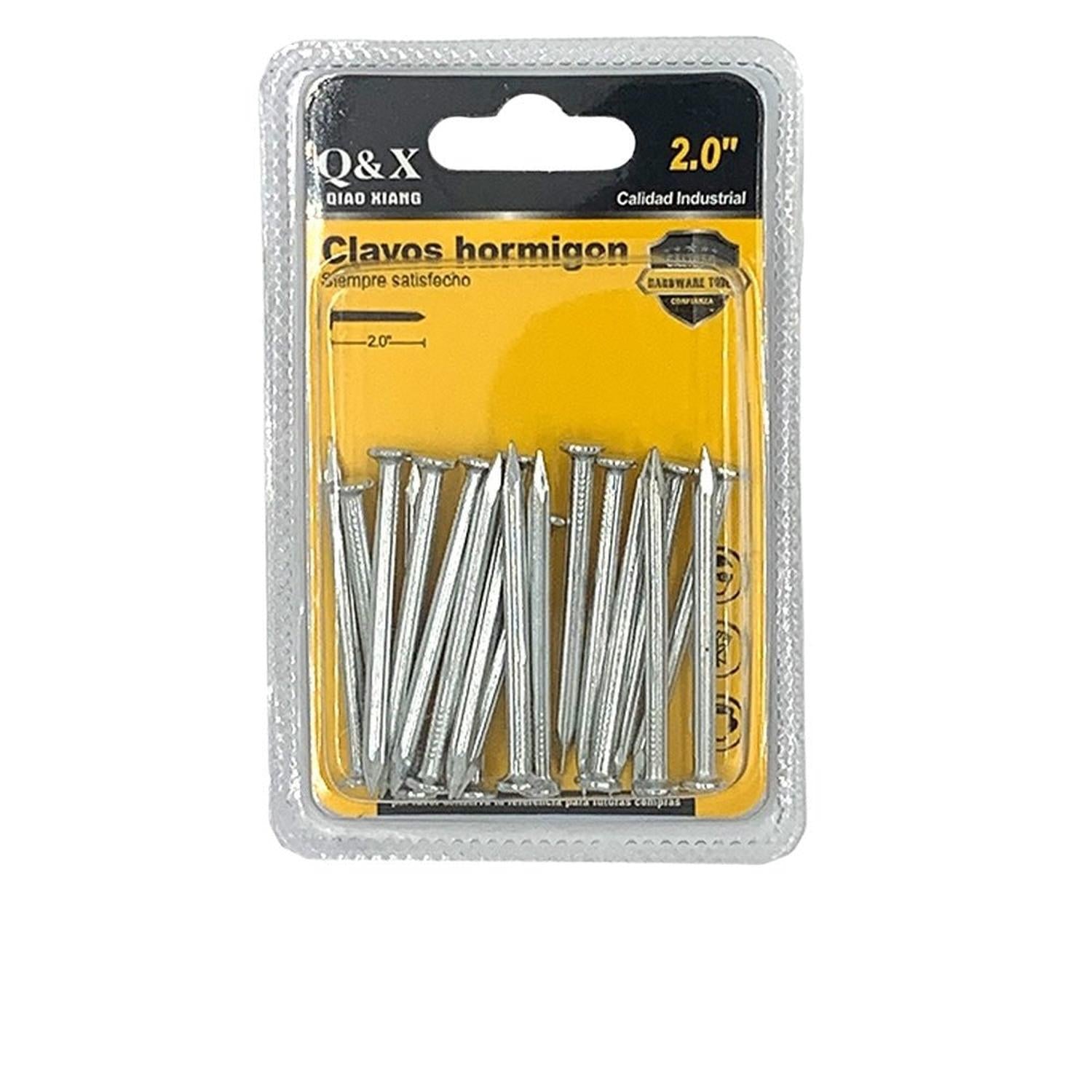 2.0) Tamaño Del Clavo De Cemento (Clavo De Acero