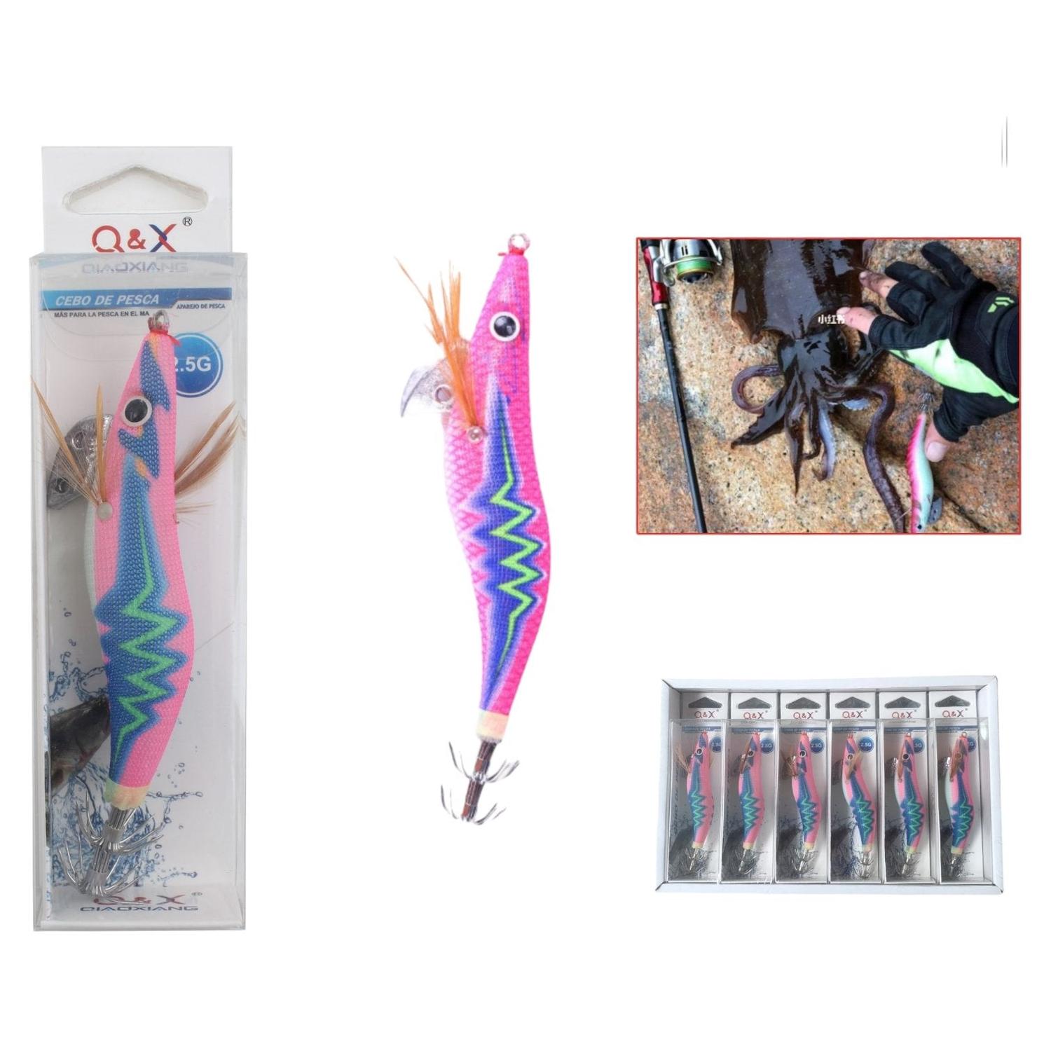 Señuelo Artificial Camarón Q&X 2.5G