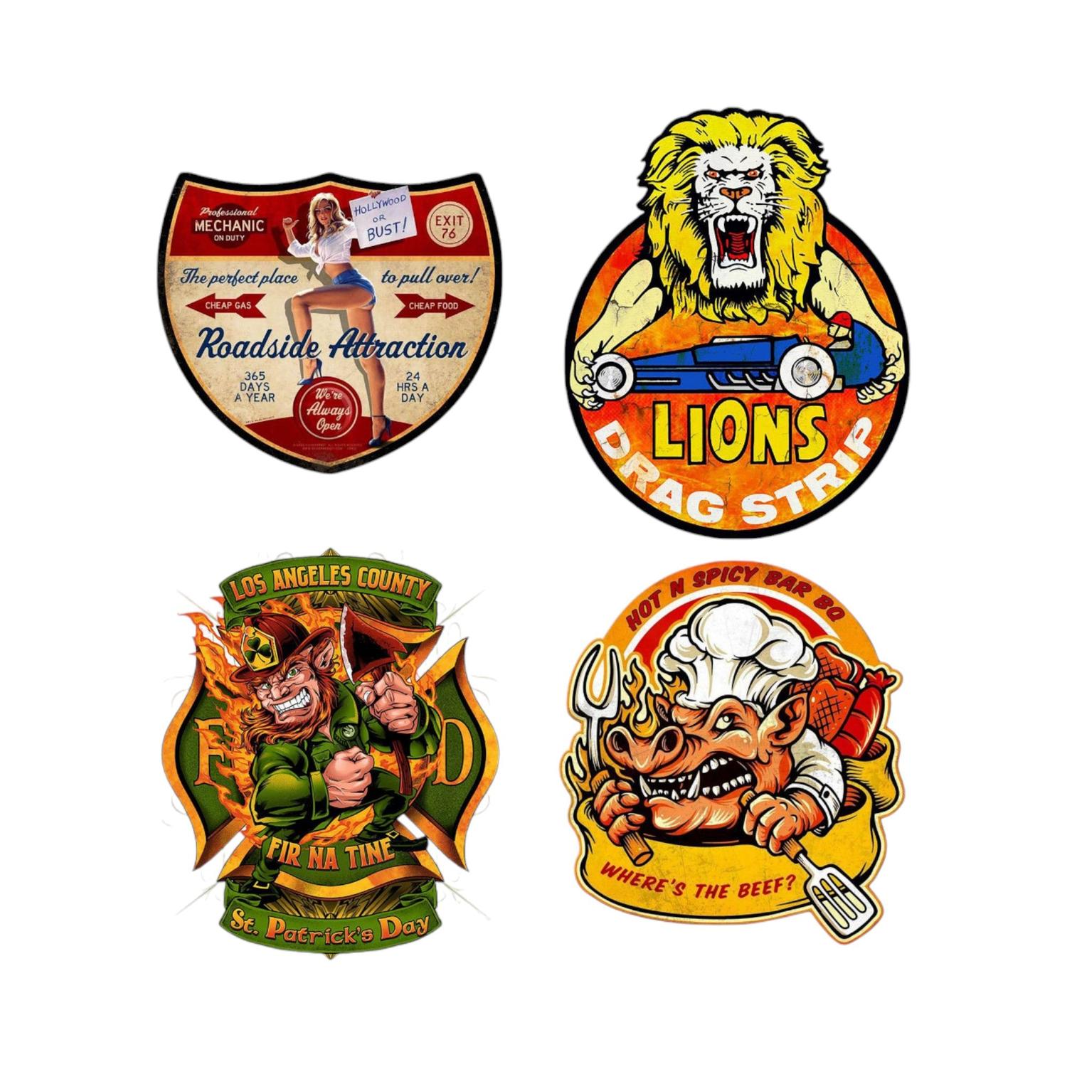 Cuadro de hojalata con diseño exclusivo (variedad de modelos 212, 214, 215, 216, 217)