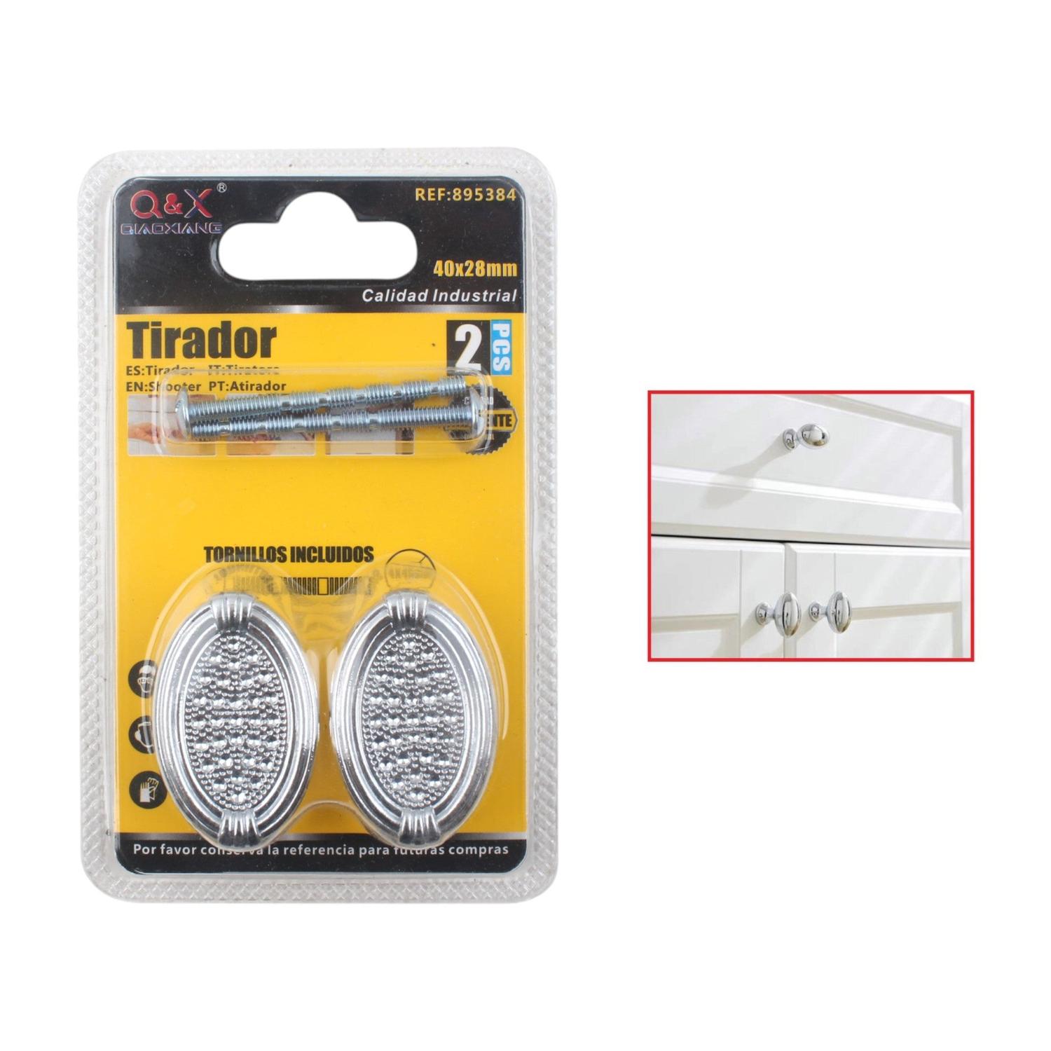 Mango Ovalado Plateado