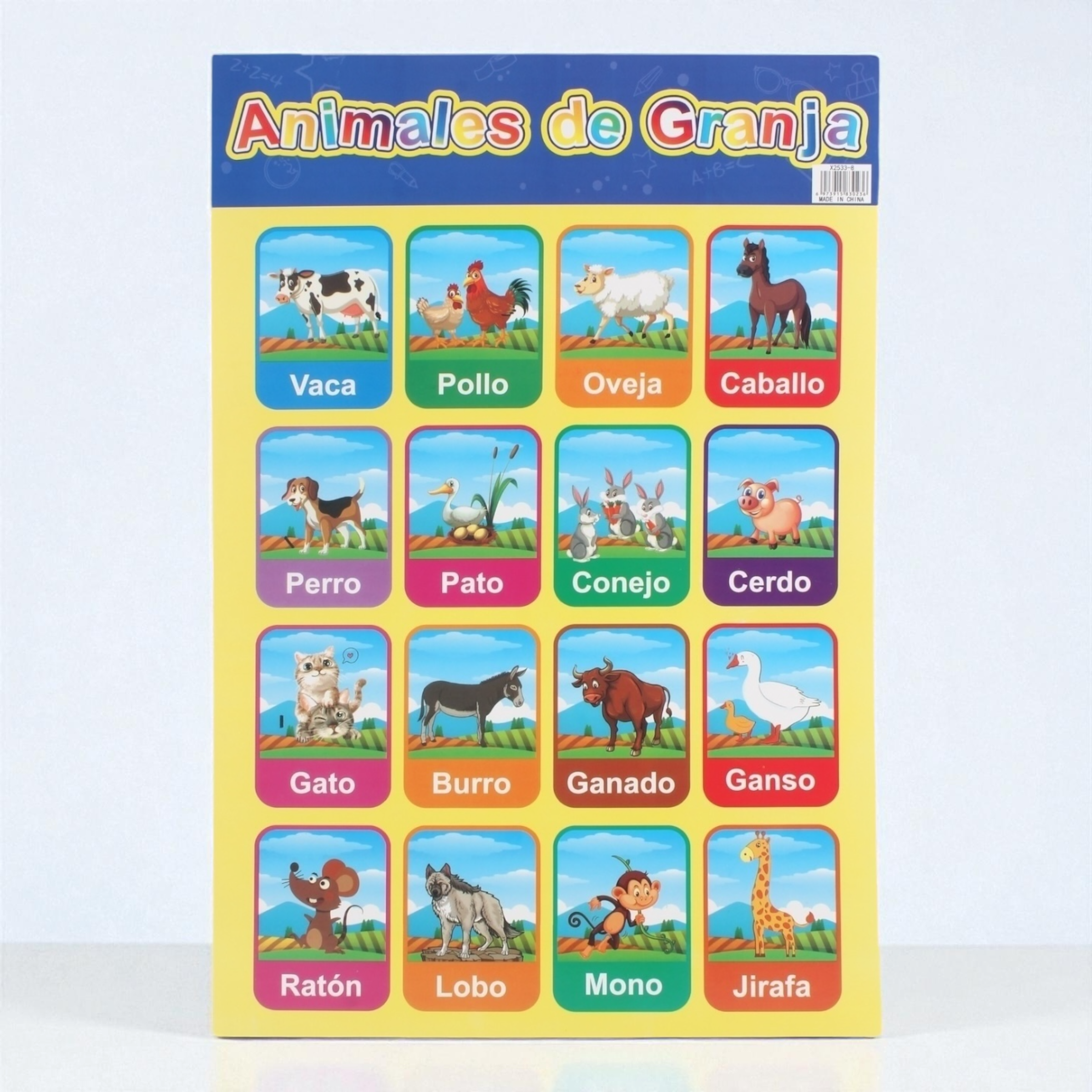 Póster Educativo Infantil Mixto