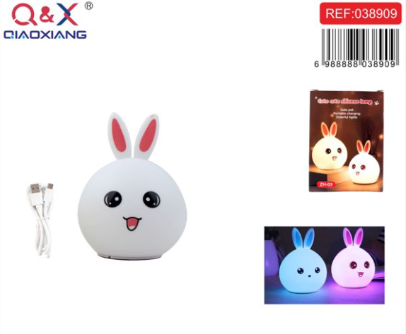 Lámpara Nocturna Conejito Led