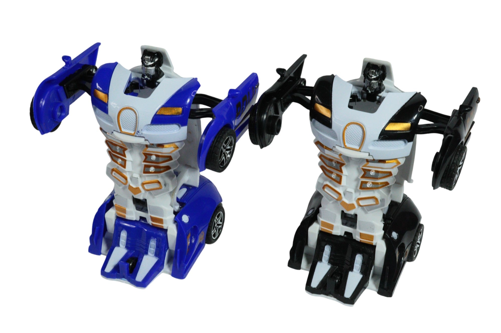 Juguete Coche de Policía Transformable