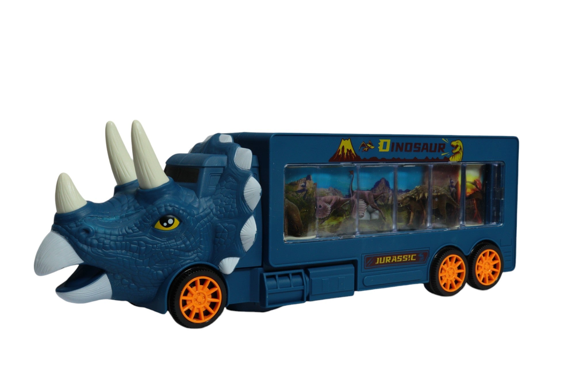 Camión dinosaurio triceratops