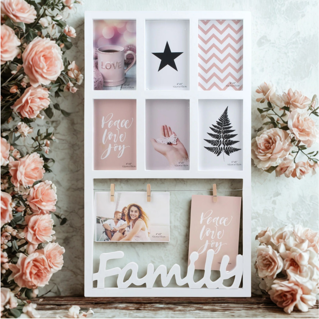 Set de Marcos para 6 Fotos de 33x56cm