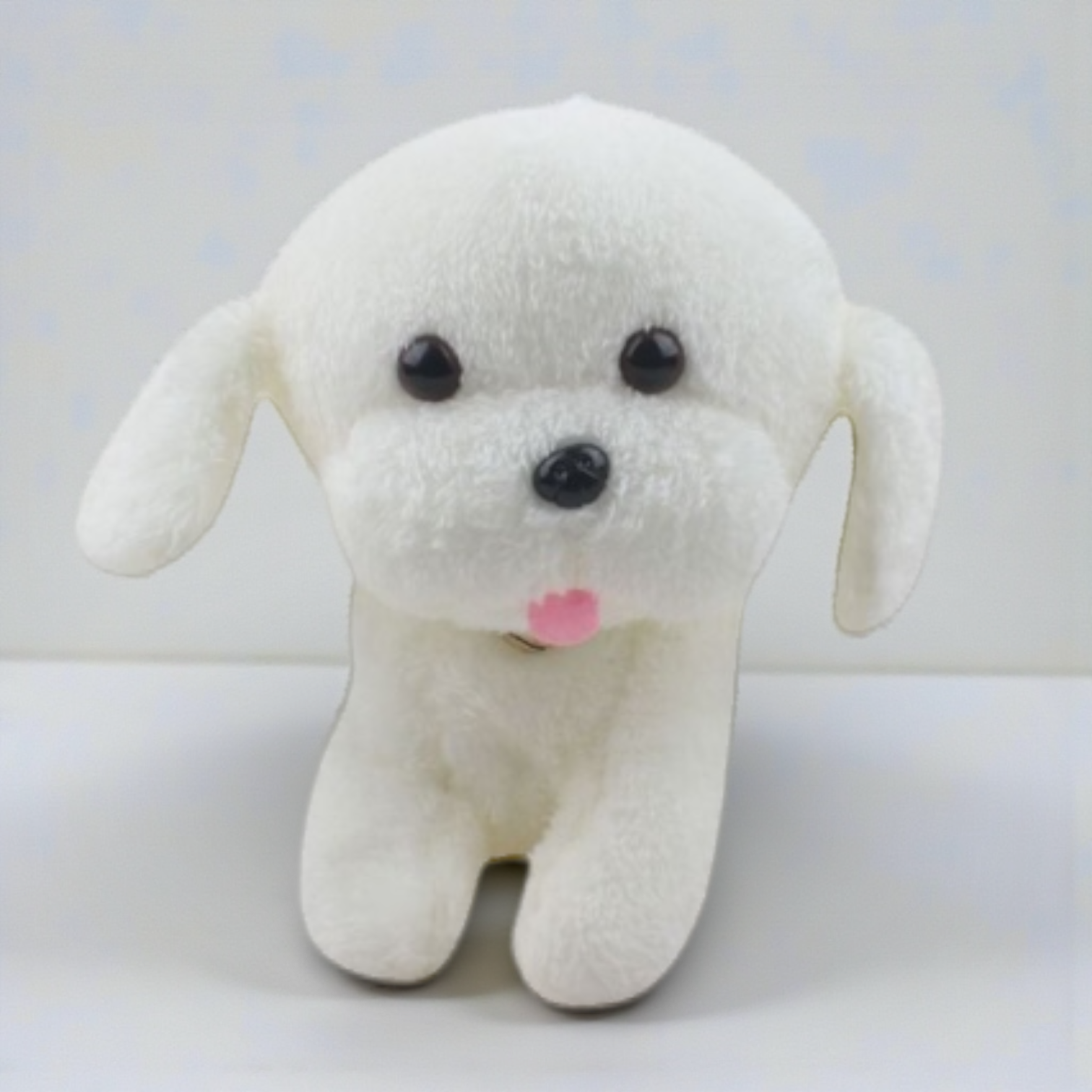 Peluche Perrito Blanco 25cm