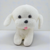 Peluche Perrito Blanco 25cm