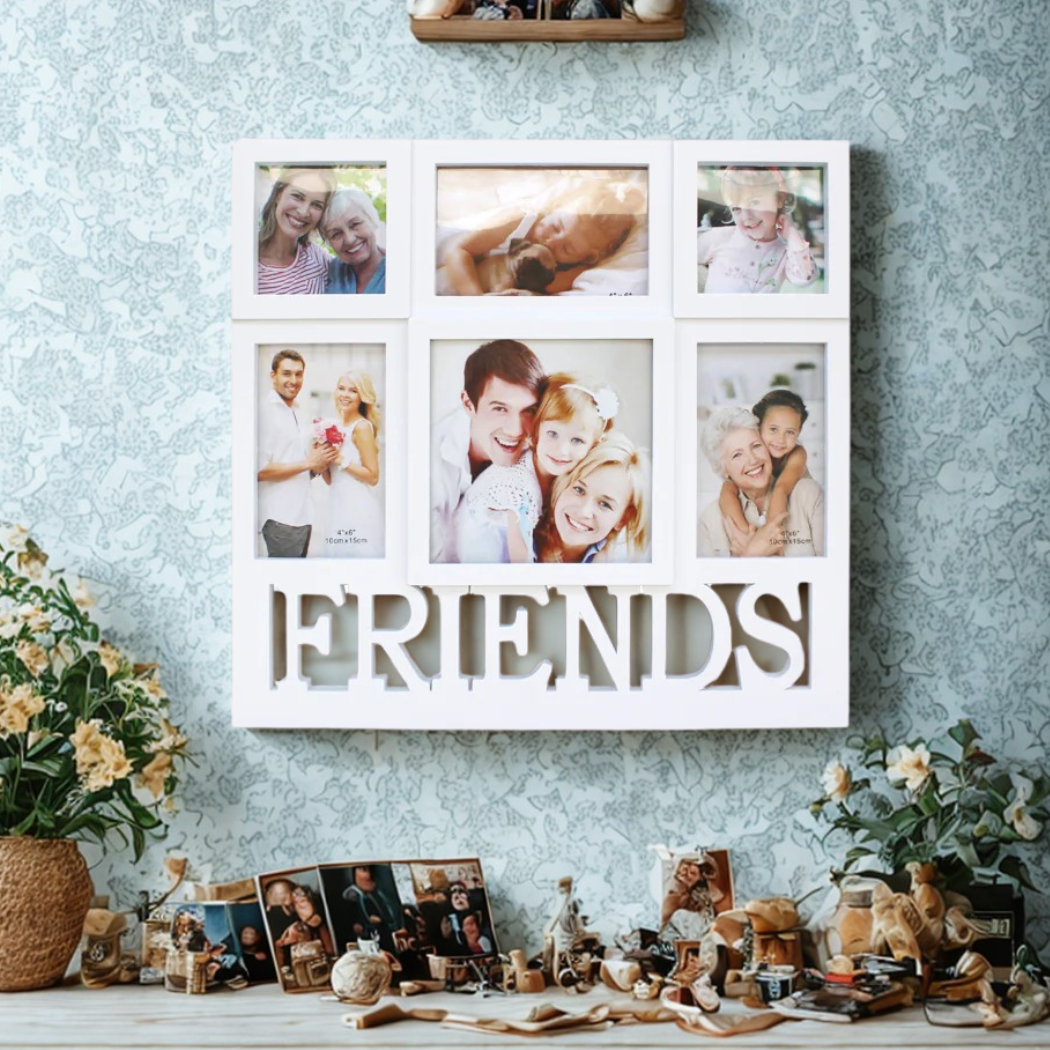 Set de Marcos para 6 Fotos 38x40cm