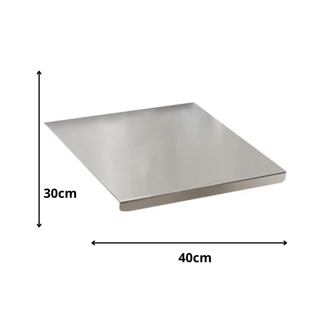 Tabla Acero Inoxidable 30x40cm