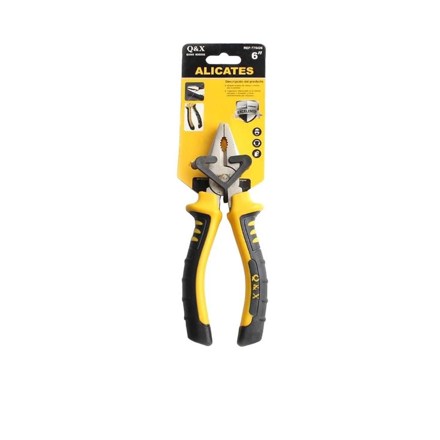 Cortadores De Alambre Niquelados De 6 Pulgadas