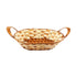 Cesta de mimbre para pan 22 x 28 x 6 cm