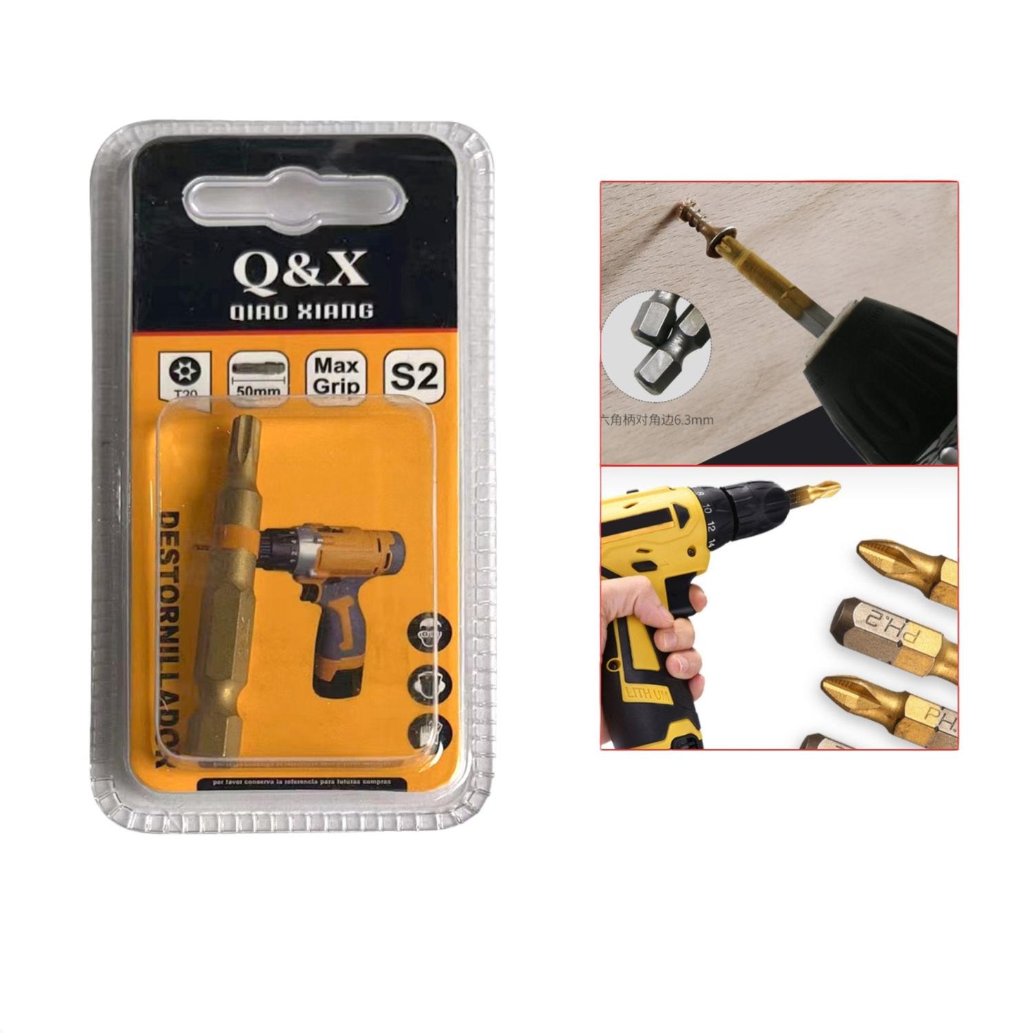 1 Uds. T20 * 50Mm Lote De Impacto De Alto Grado Chapado En Titanio