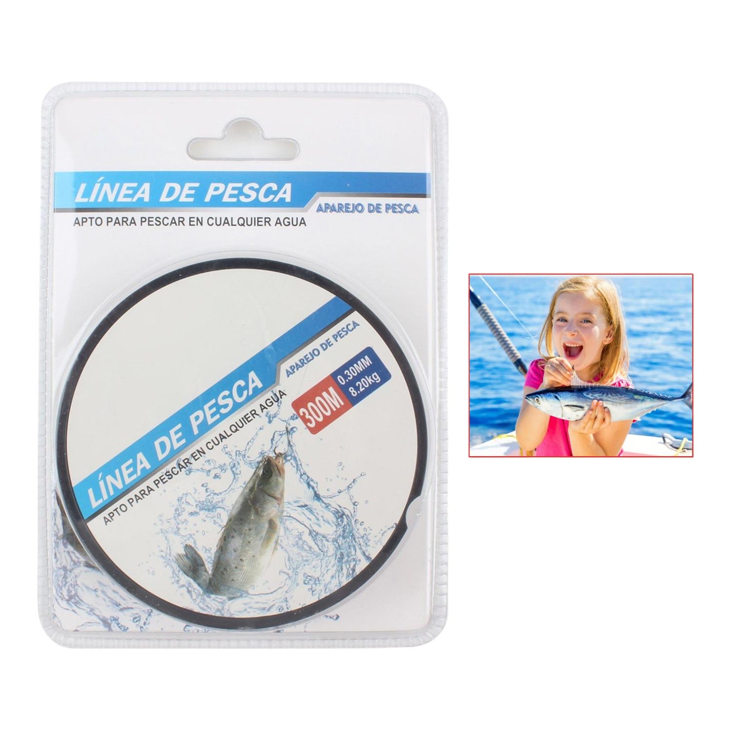 Línea De Pesca De 300 Metros 0,3 Mm