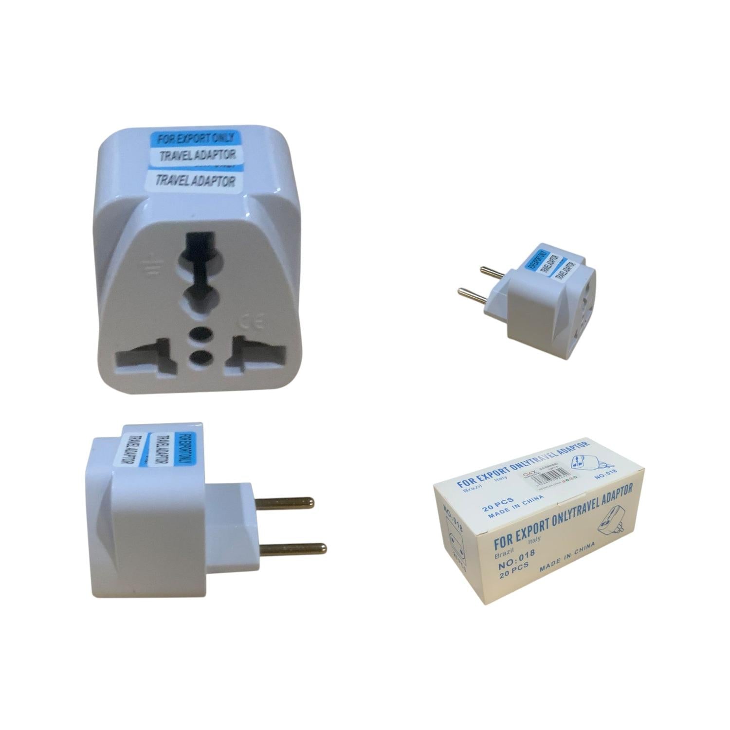 Enchufe De Conversión De Dos Círculos 3