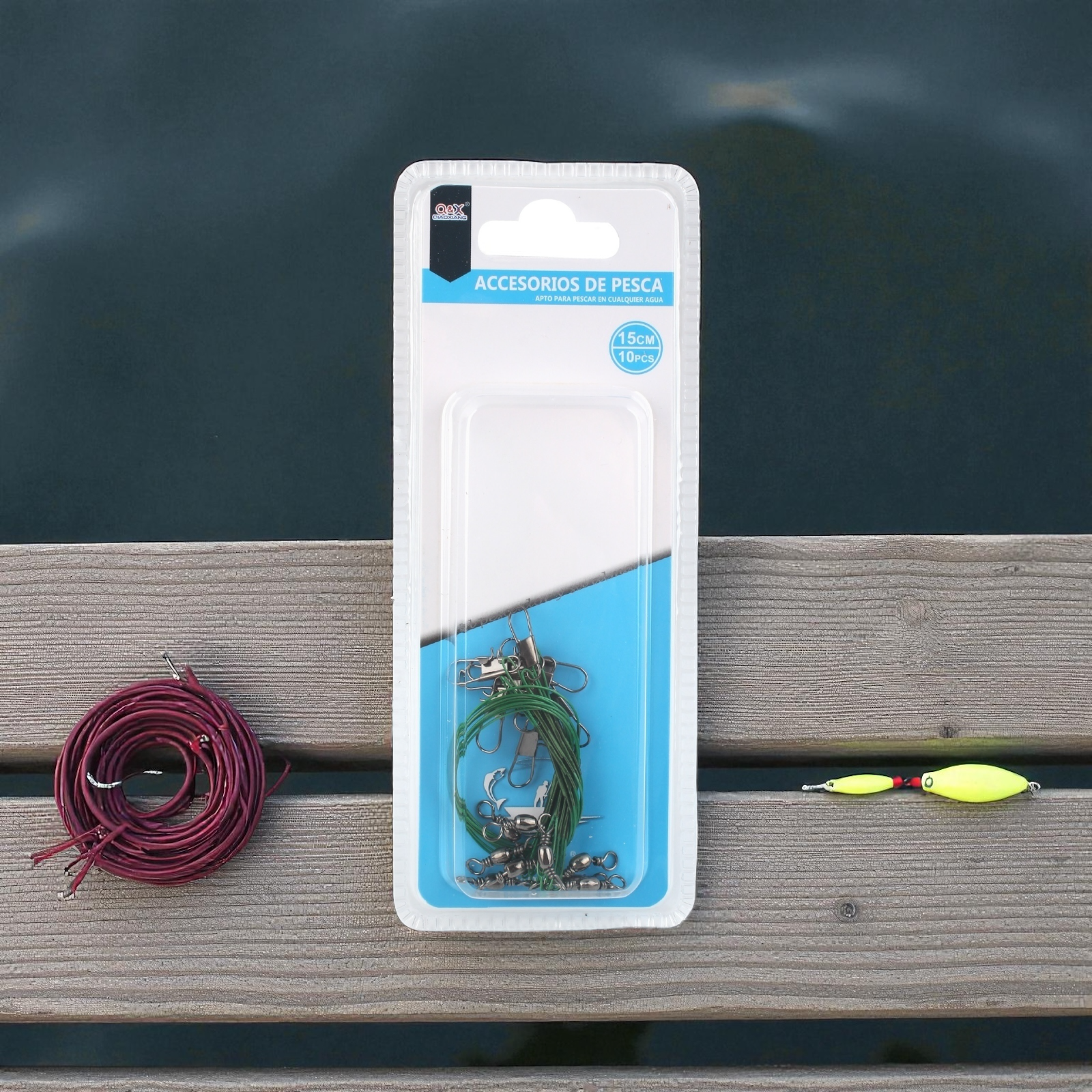 cable-acero-verde-15cm-10pcs