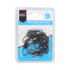 Giratorio Negro con Broche Tipo B 1 8PCS | Ideal para pesca de precisión.