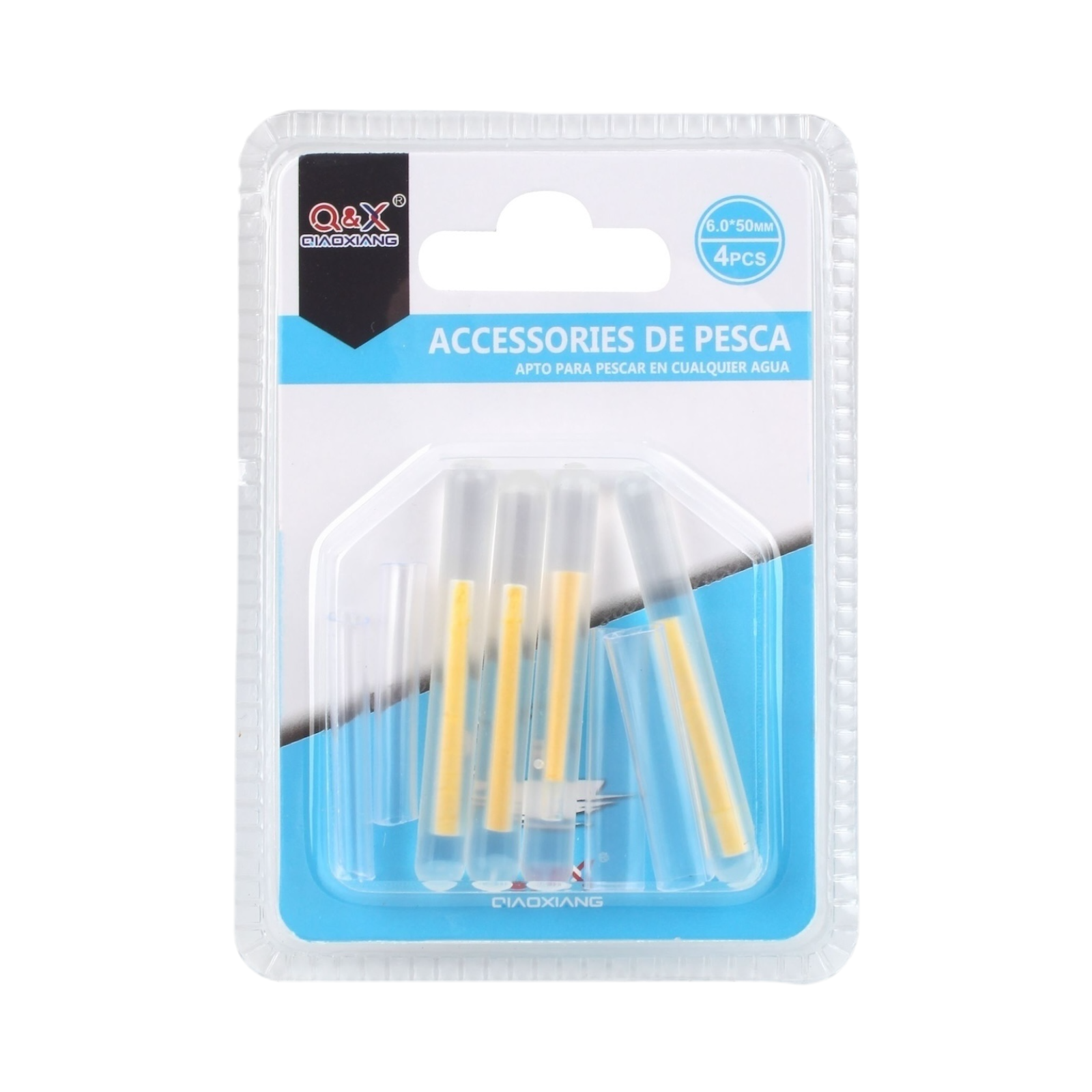 Barras Luminosas 6.0x50mm 4PCS | Alta iluminación bajo el agua.