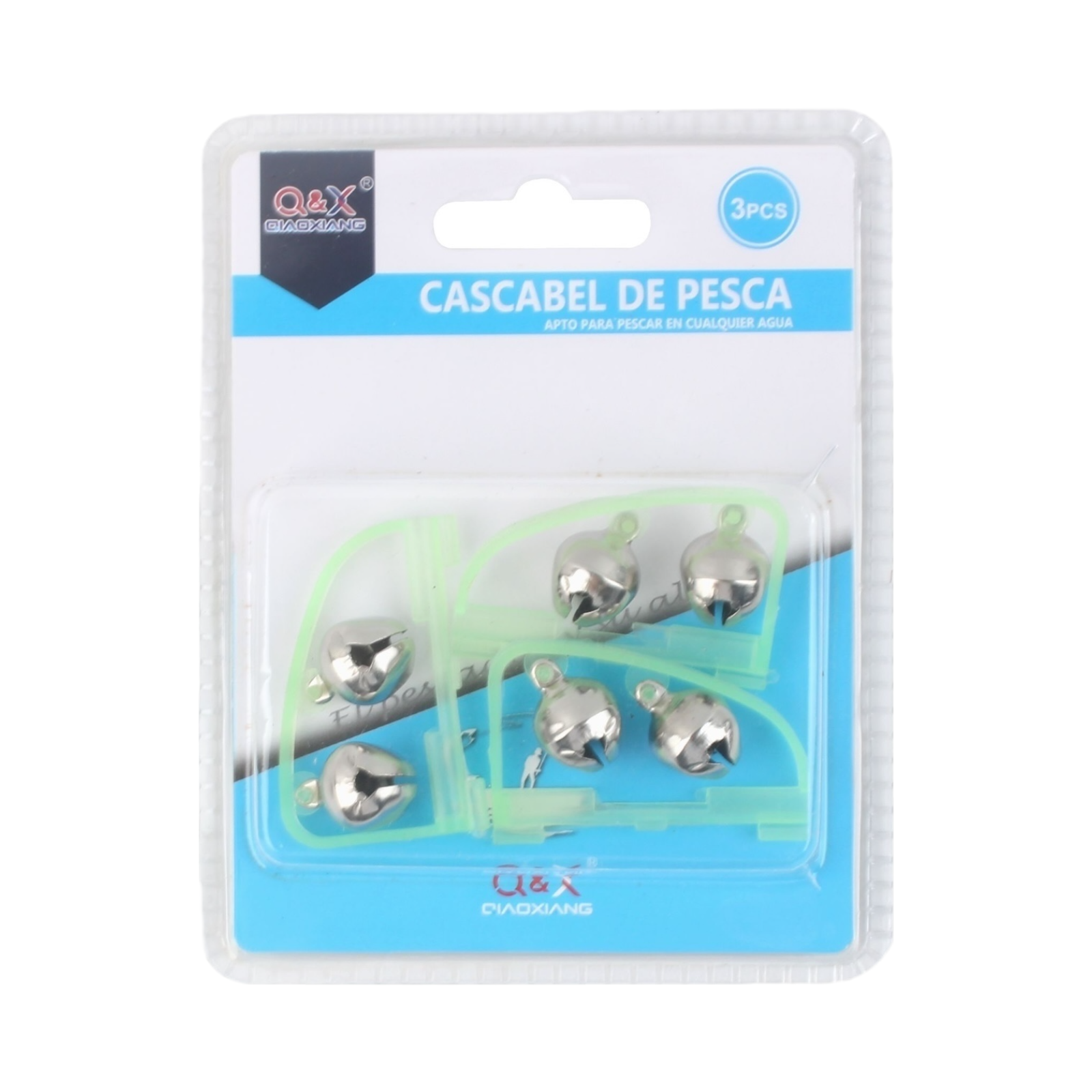 Campana Arco Doble 3PCS | Sonido claro para detectar picadas.