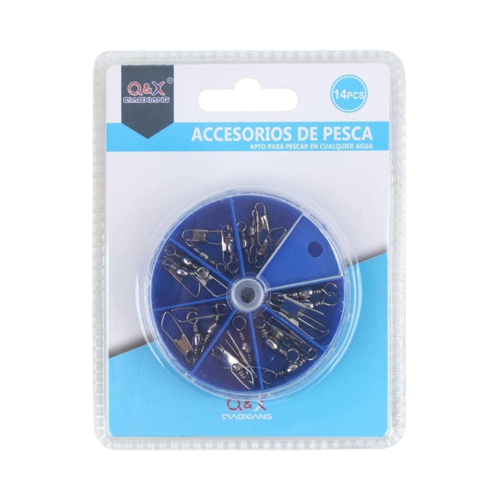 Conjunto de Conectores 14PCS | Kit completo para líneas de pesca.