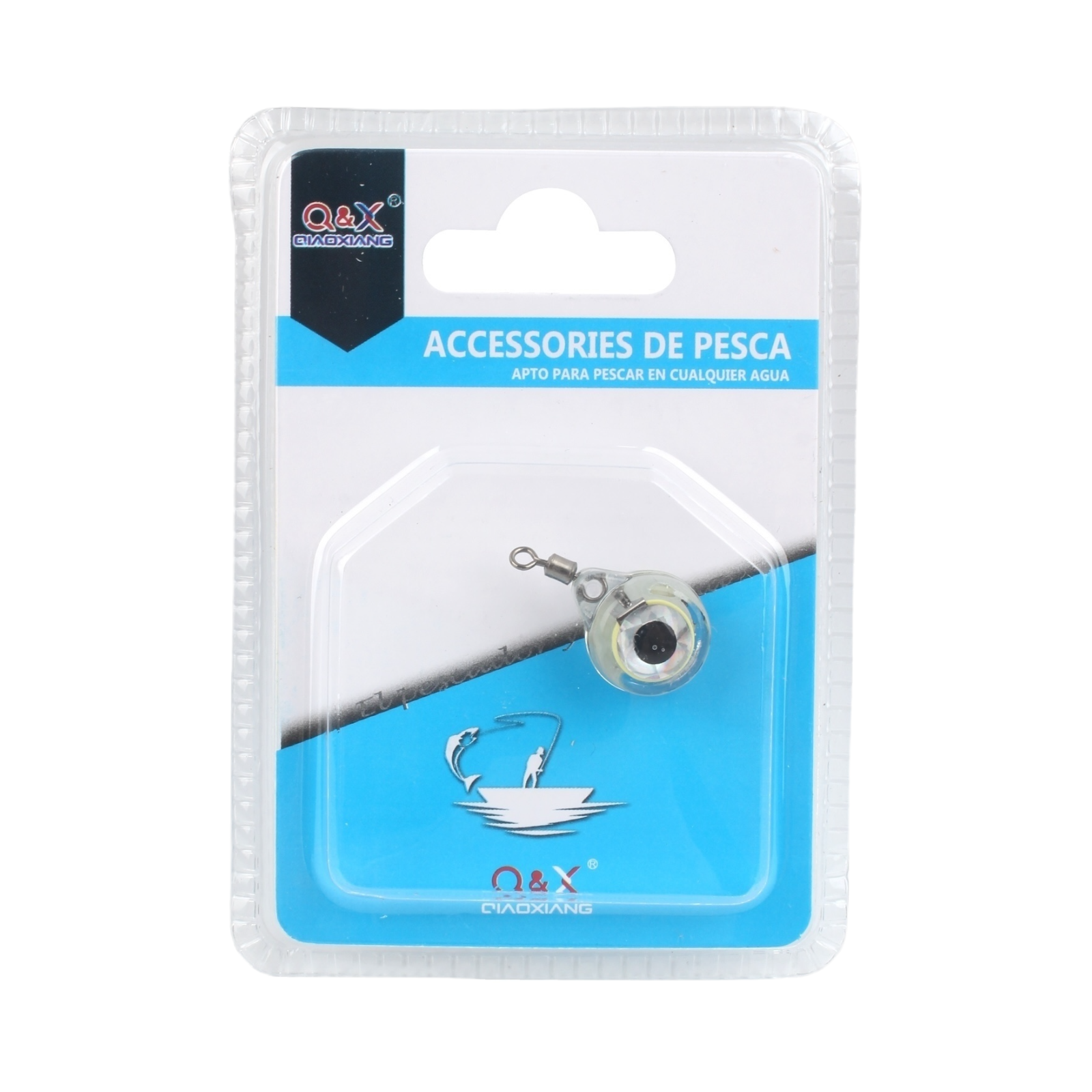 Luz de Pesca Tipo Ojo de Pez | Diseño atractivo y gran brillo.