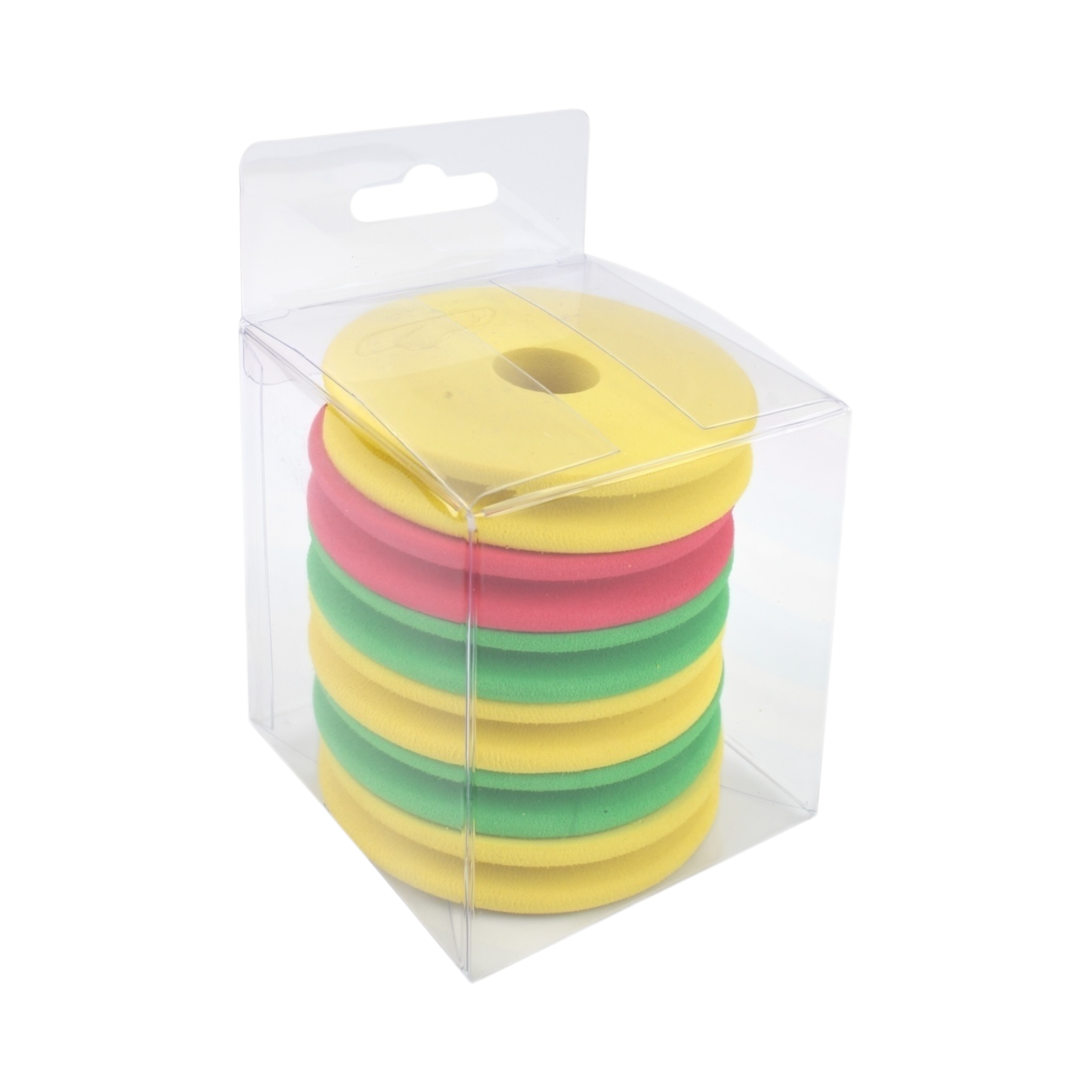 Carretes de Espuma de Colores 7x1.1cm 6PCS | Ideales para almacenar líneas de pesca.
