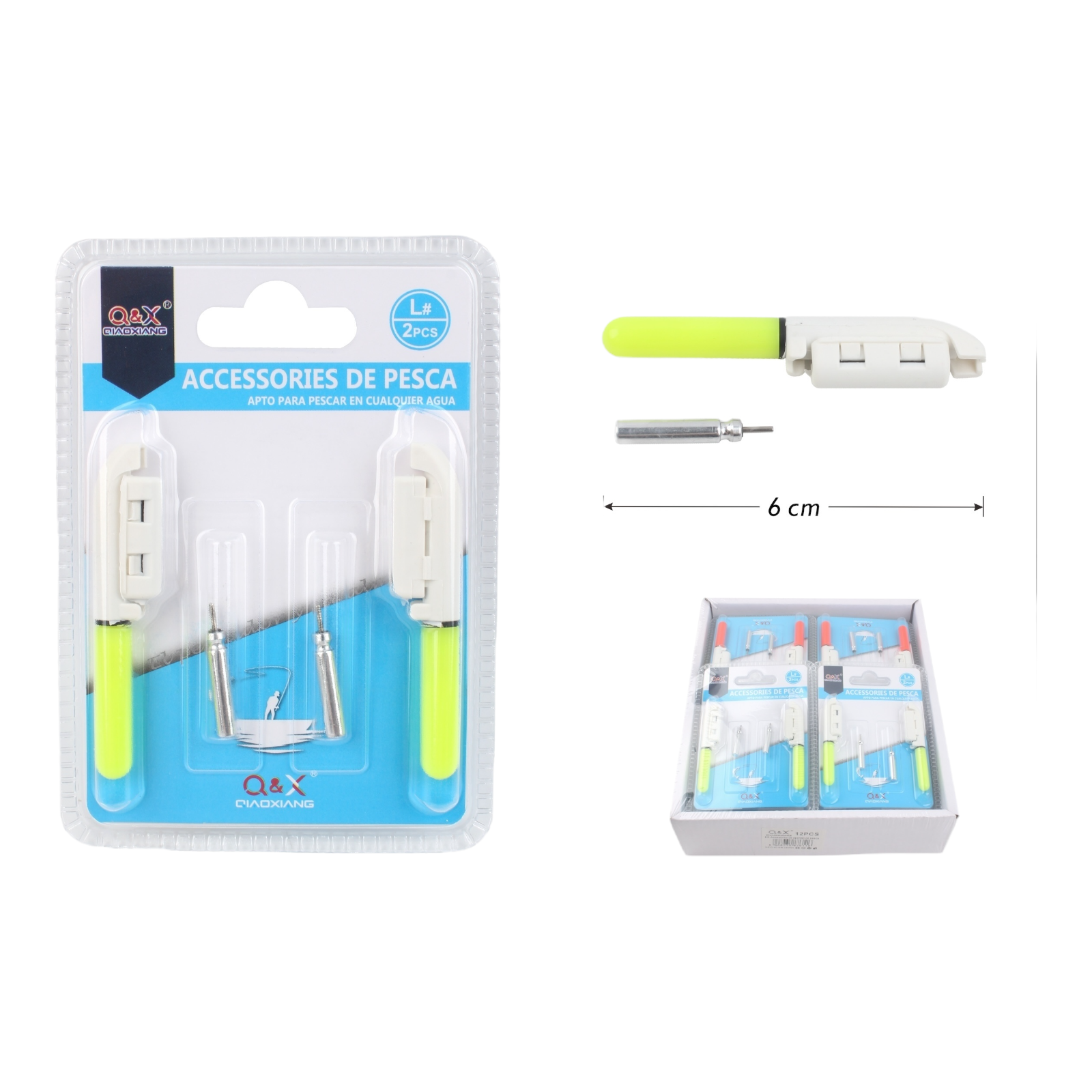 Luz para Punta de Caña Grande 2PCS | Alta visibilidad, fácil instalación.