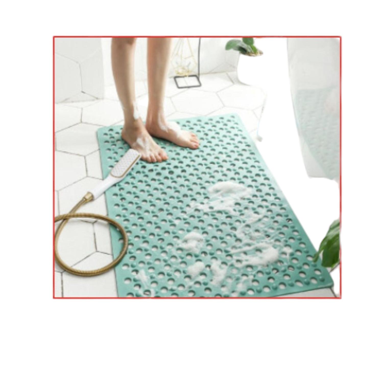 Alfombra De Baño Color Liso A Rayas Diplomáticas 7040