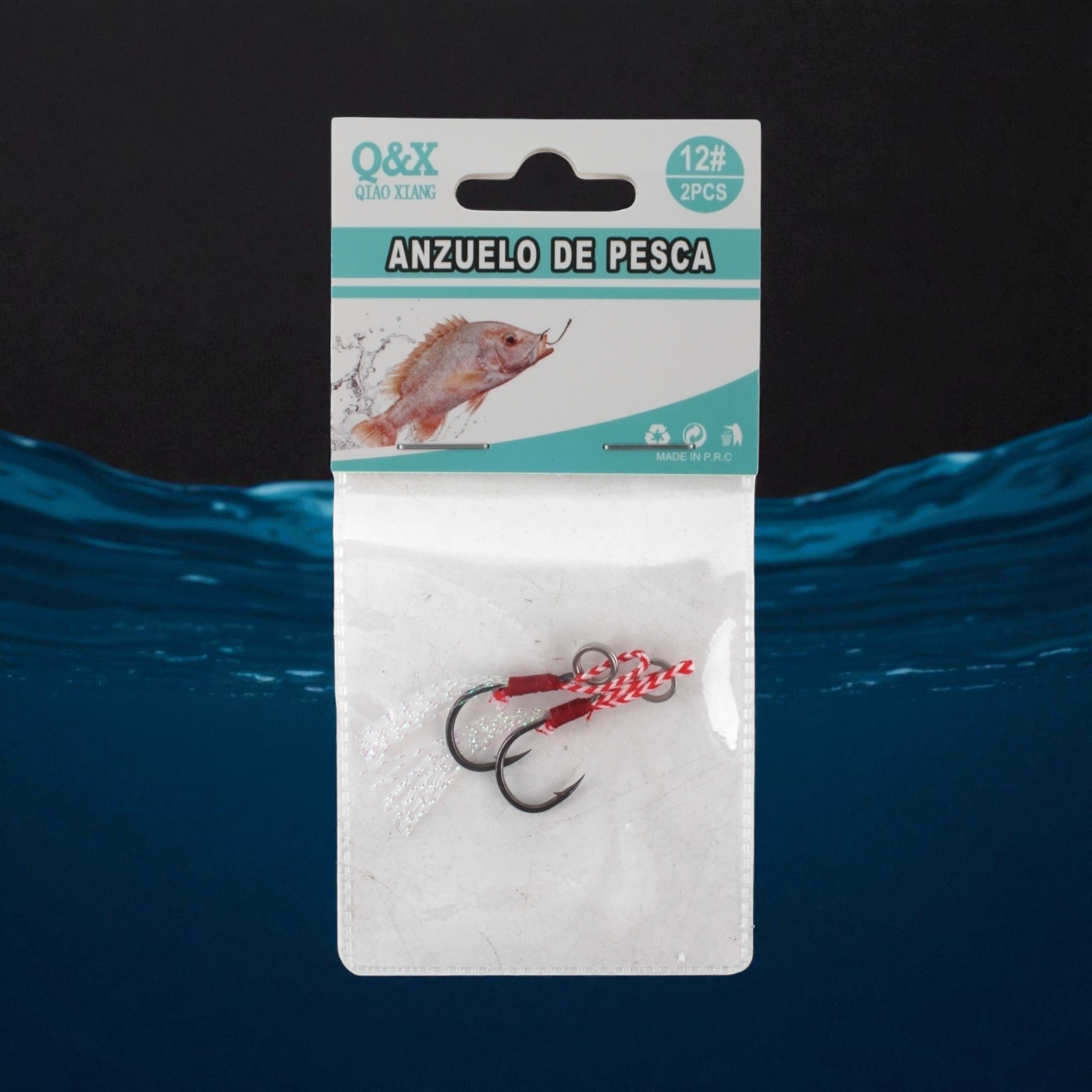 Anzuelo Marino con Alambre 12 | Qiaoxiang