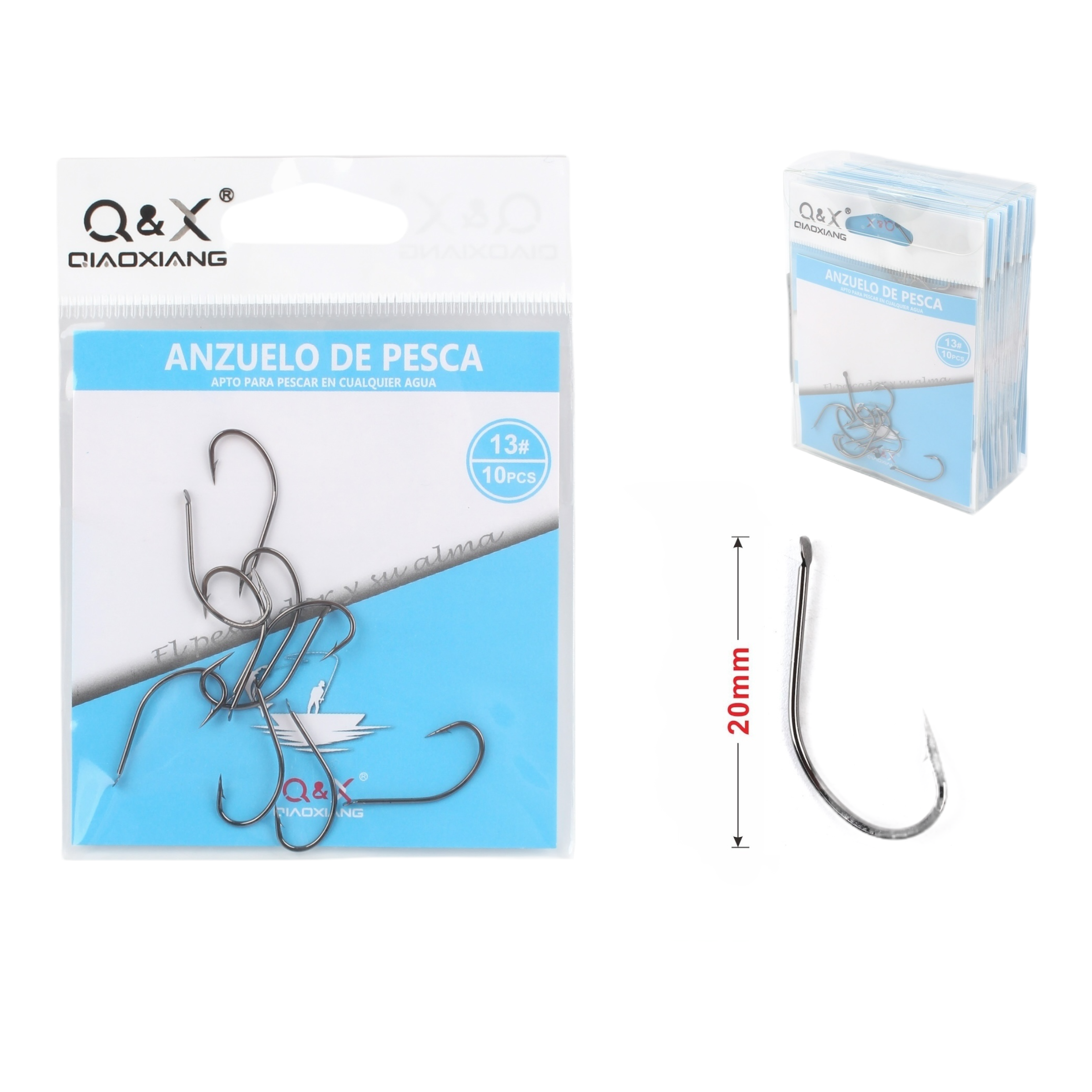 Anzuelo Marino Plano 13 | Qiaoxiang