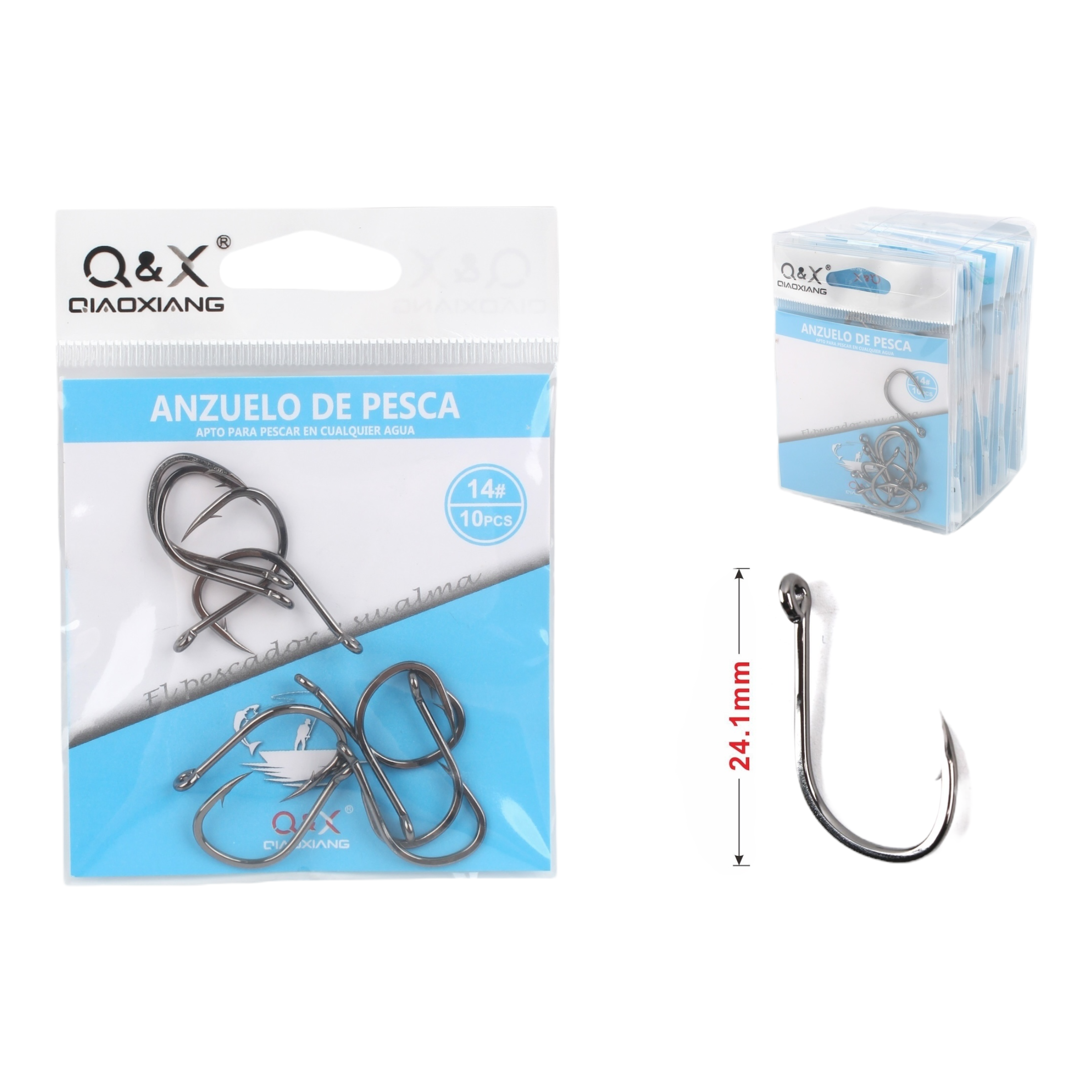 Anzuelo Iseama Ojal 14 | Qiaoxiang