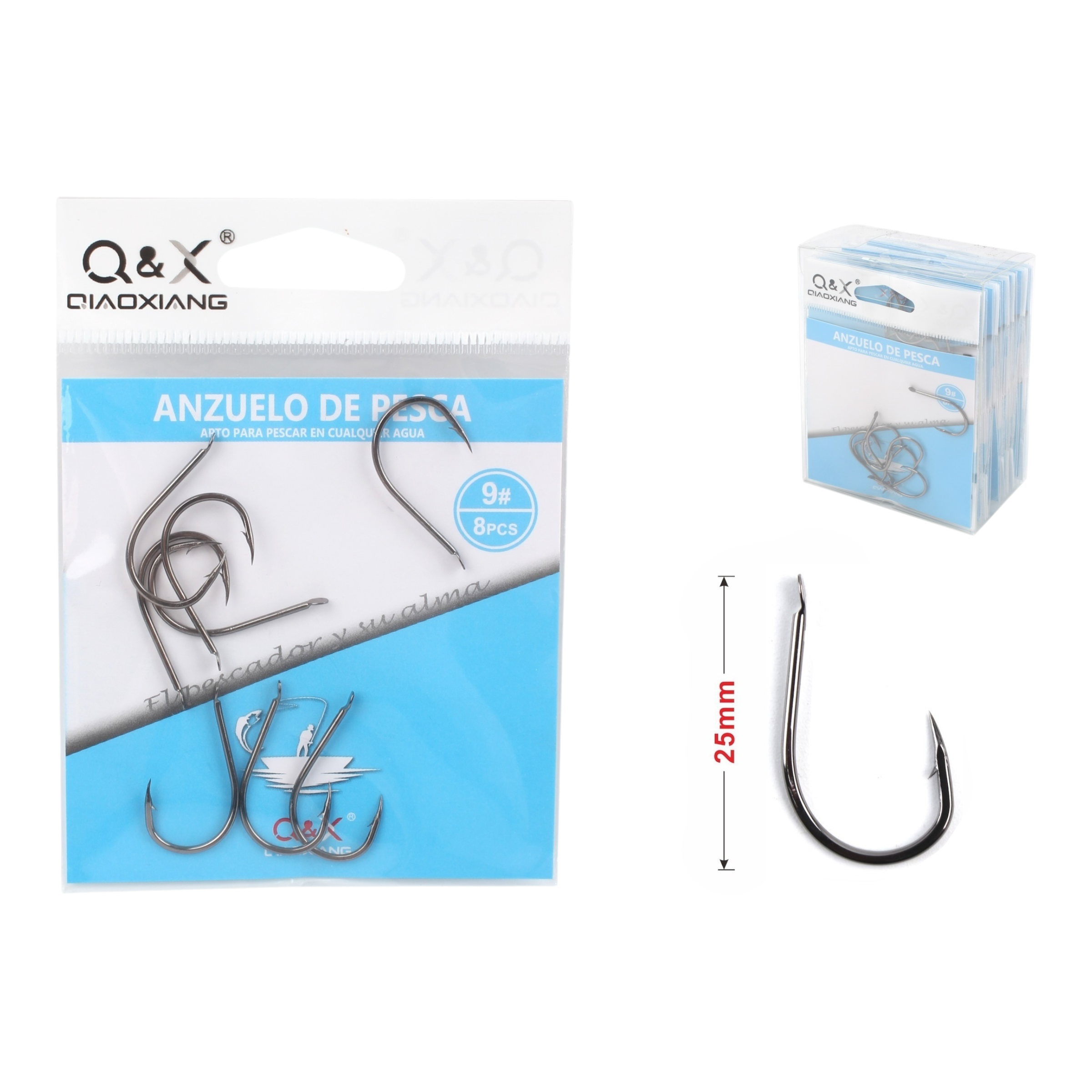 Anzuelo Chinu Plano 9 | Qiaoxiang