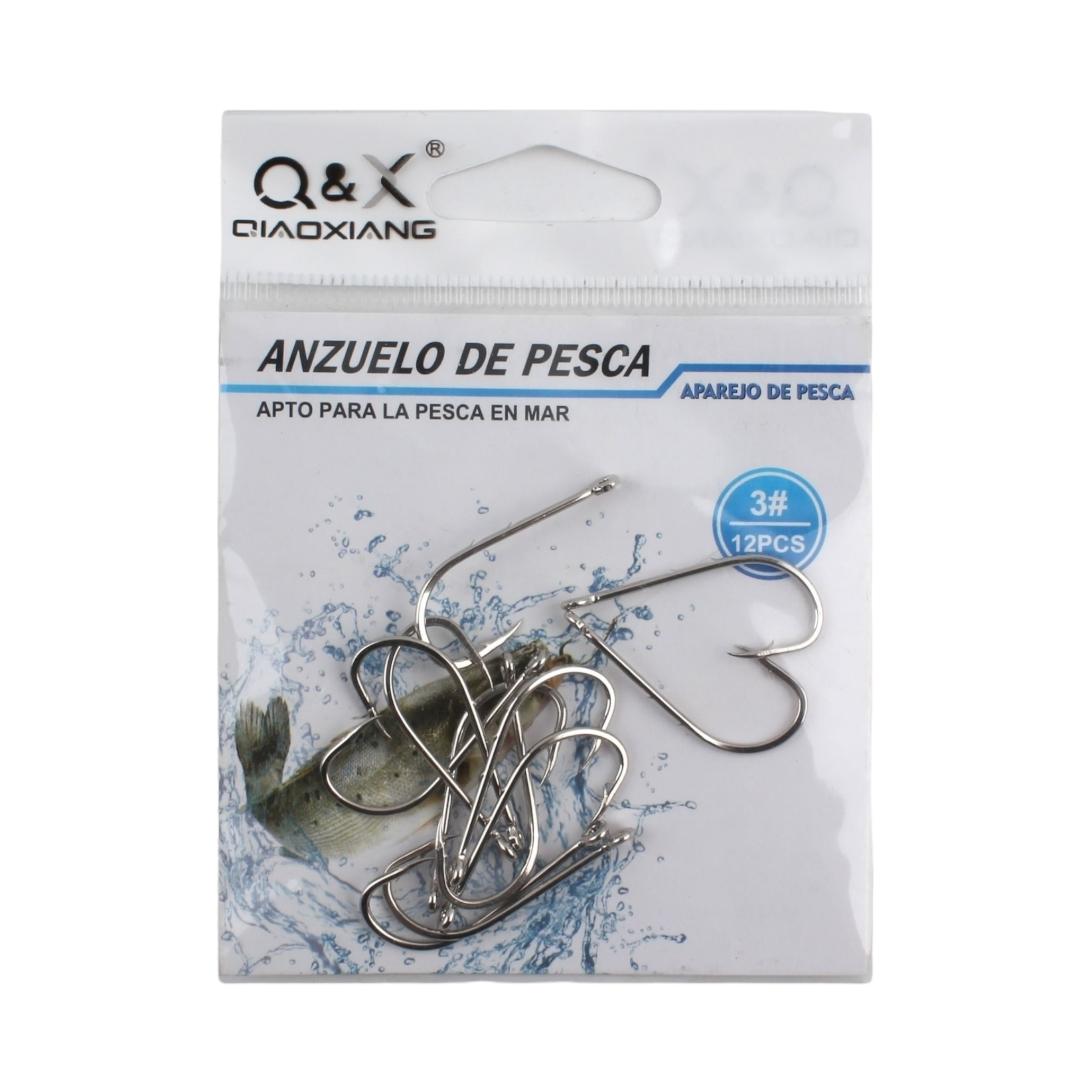 Anzuelo con Púa Blanco 3 | Qiaoxiang