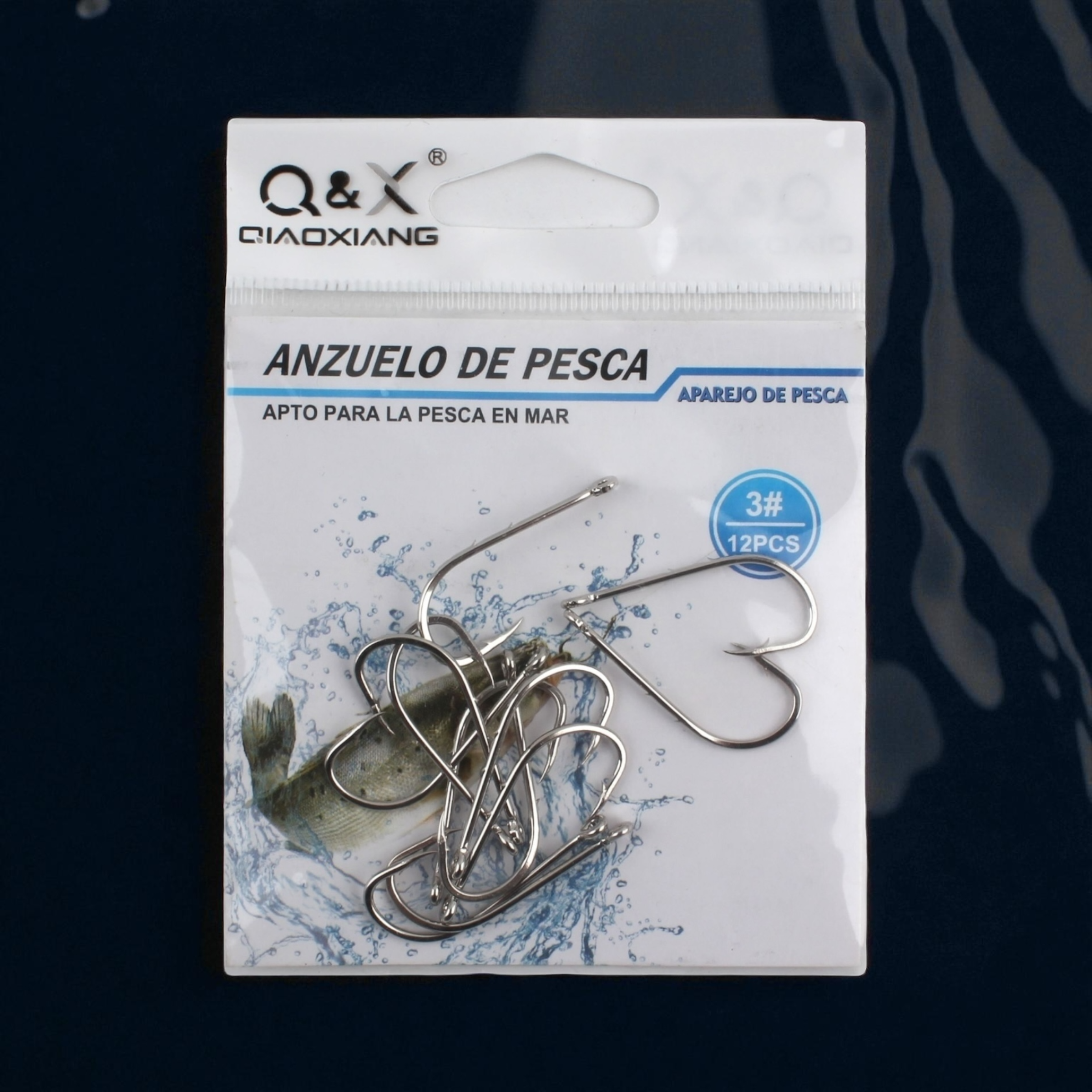 Anzuelo con Púa Blanco 3 | Qiaoxiang