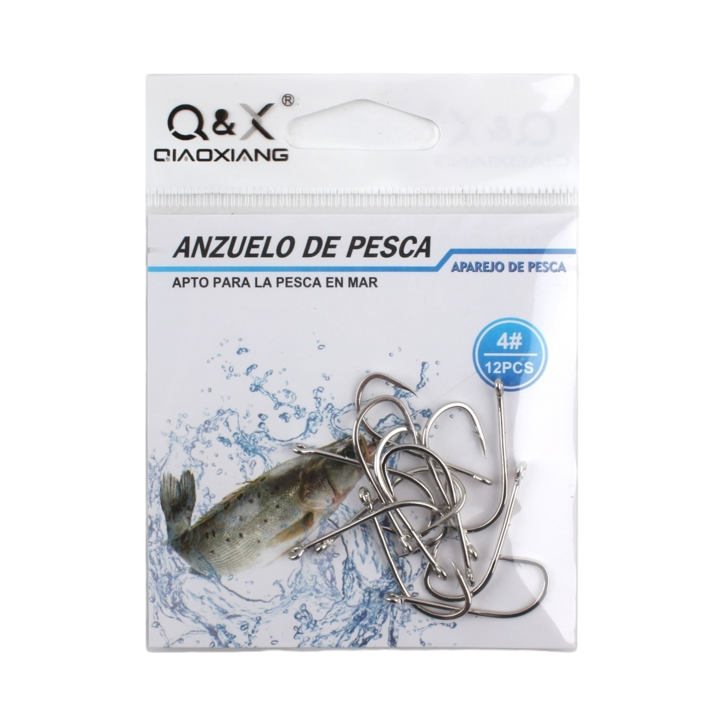 Anzuelo con Púa Blanco 4 | Qiaoxiang