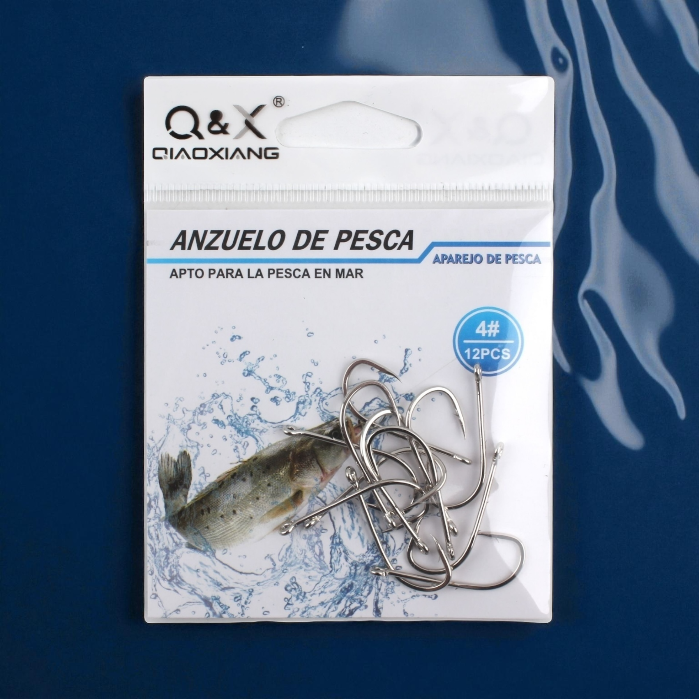 Anzuelo con Púa Blanco 4 | Qiaoxiang