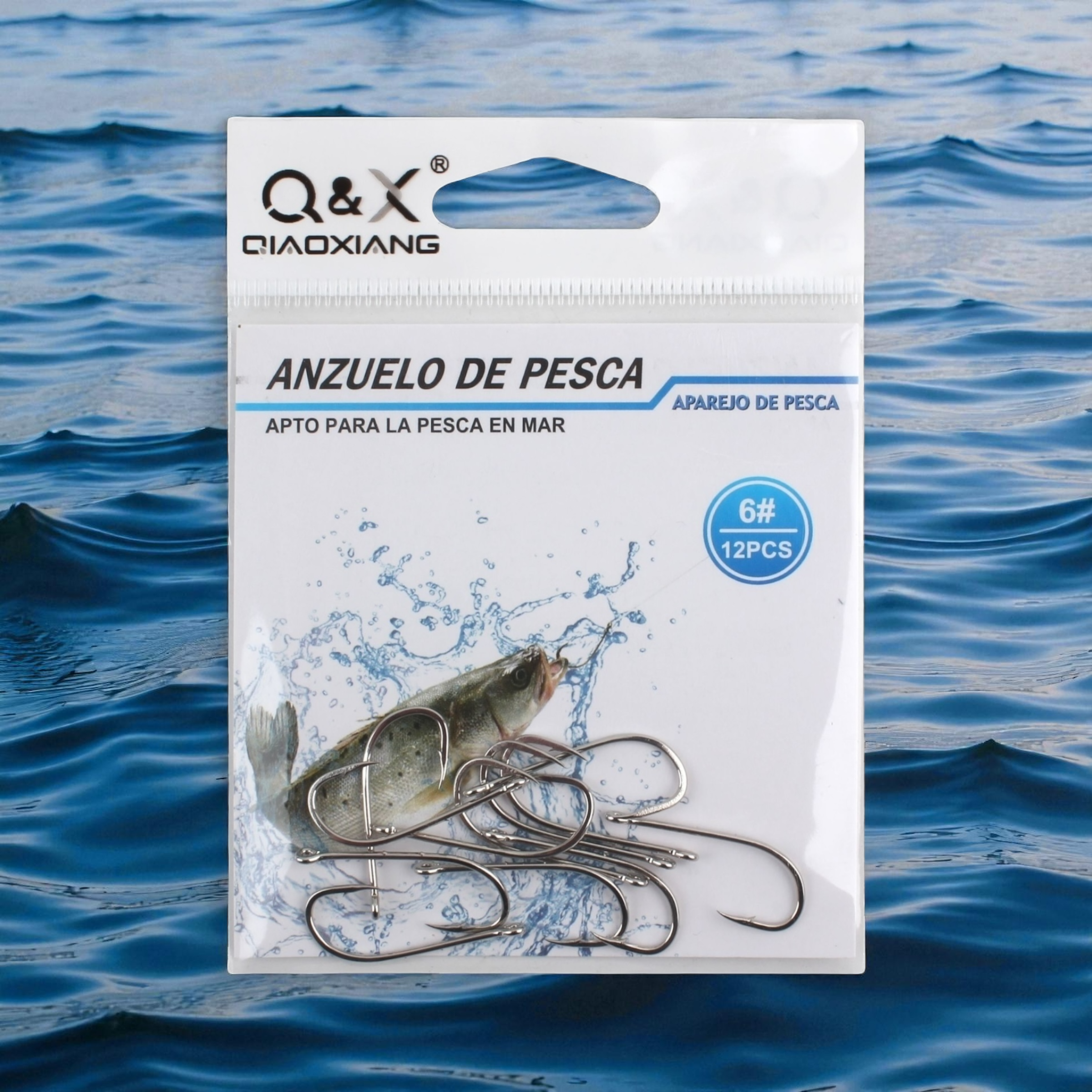 Anzuelo con Púa Blanco 6 | Qiaoxiang