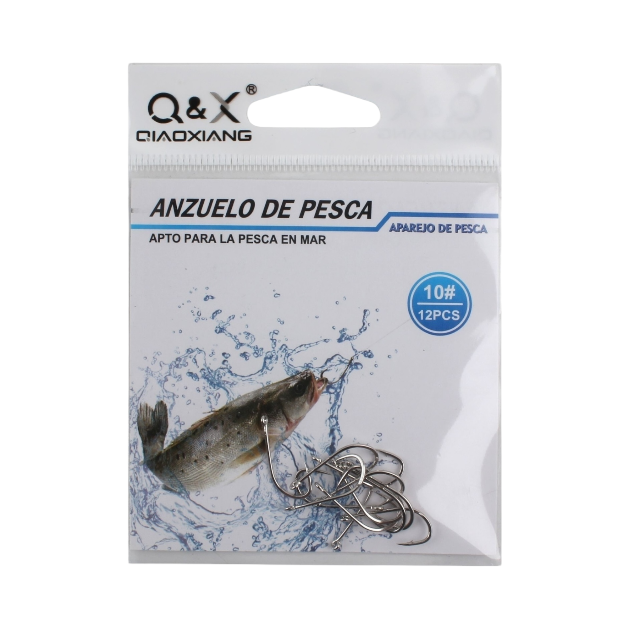 Anzuelo con Púa Blanco 10 | Qiaoxiang