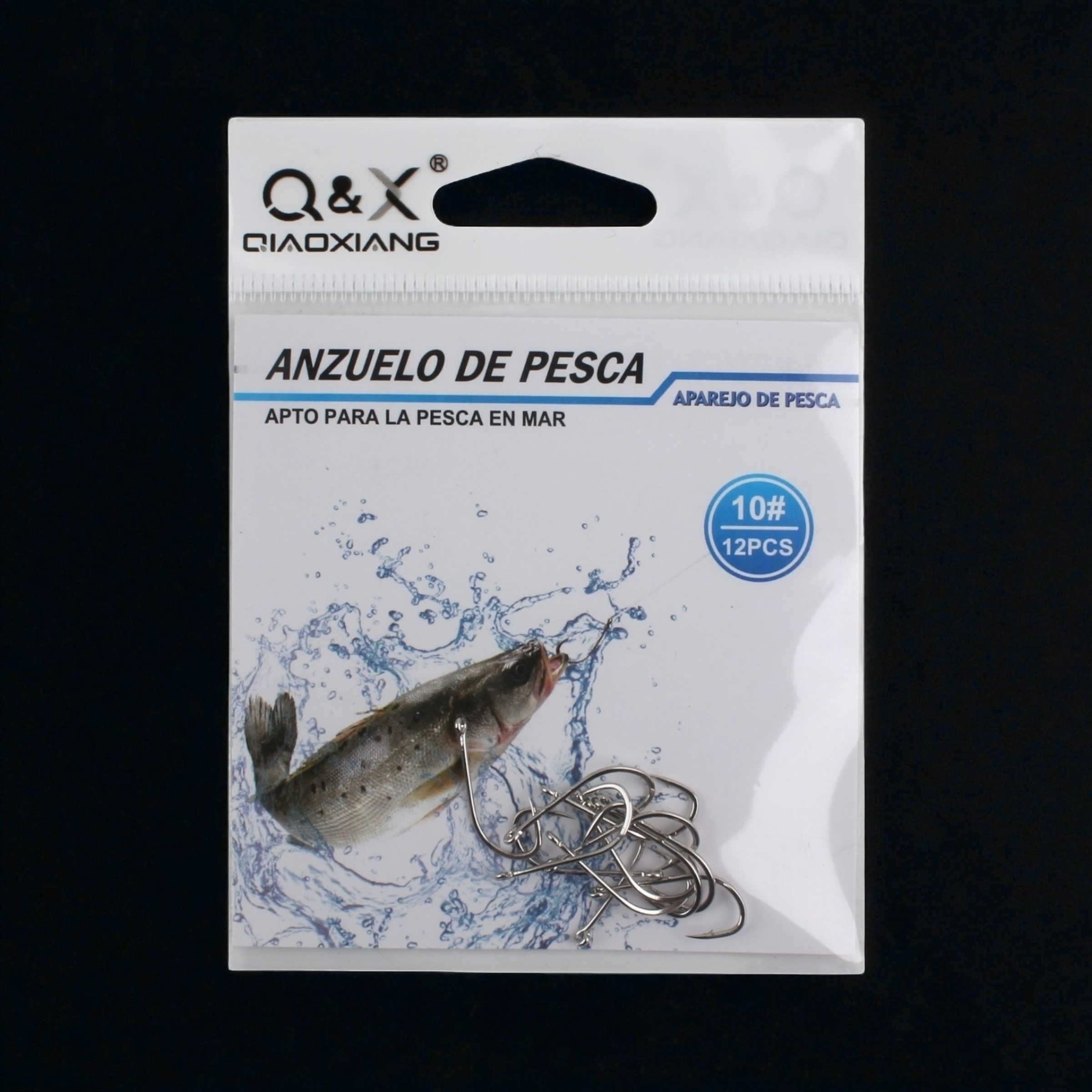 Anzuelo con Púa Blanco 10 | Qiaoxiang