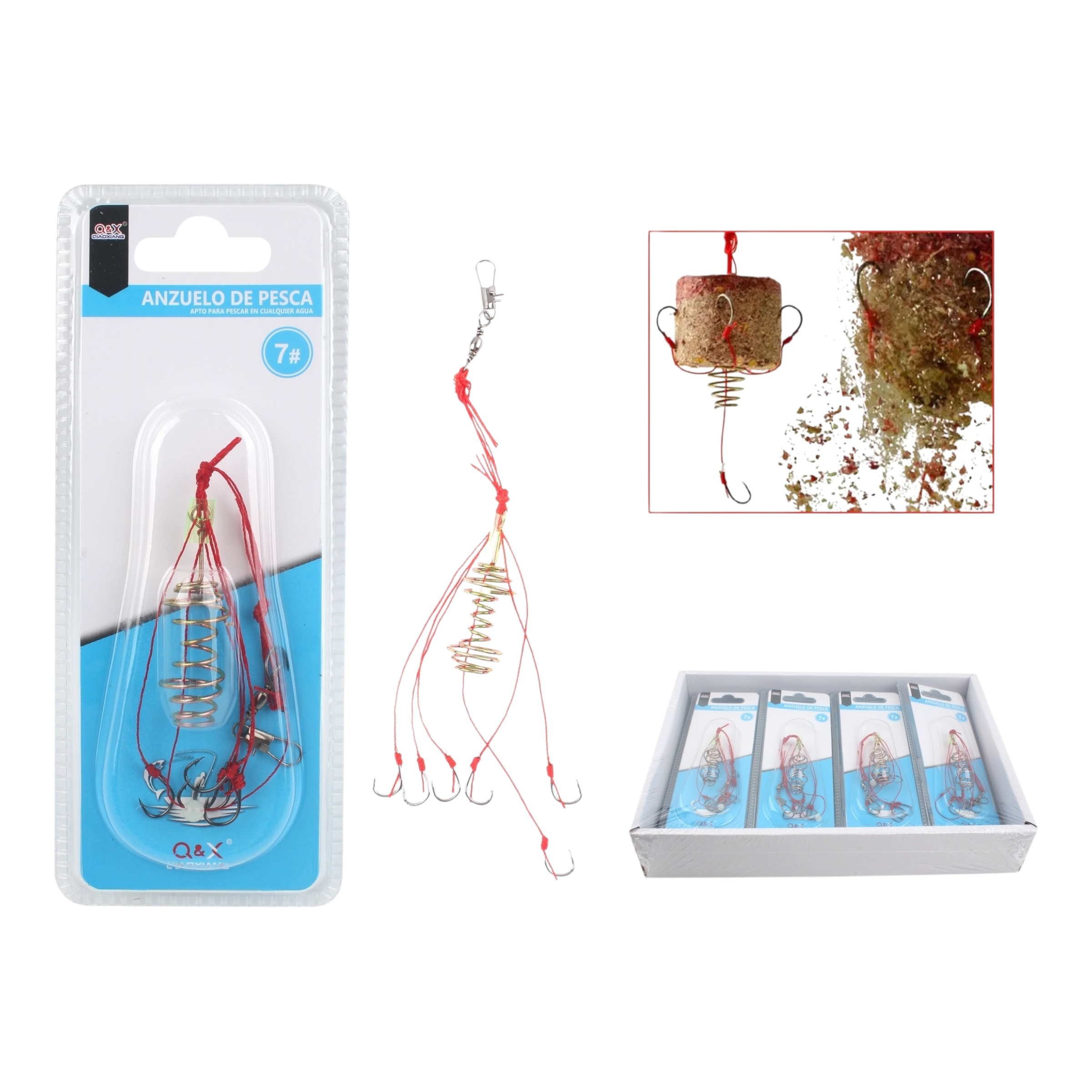Anzuelo Tipo Bomba 7 | Qiaoxiang
