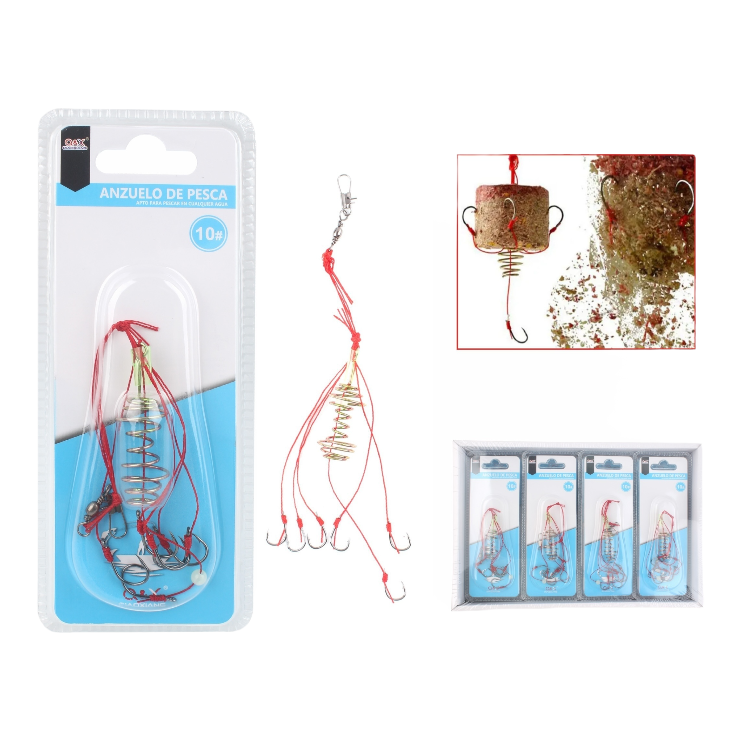 Anzuelo Tipo Bomba 10 | Qiaoxiang