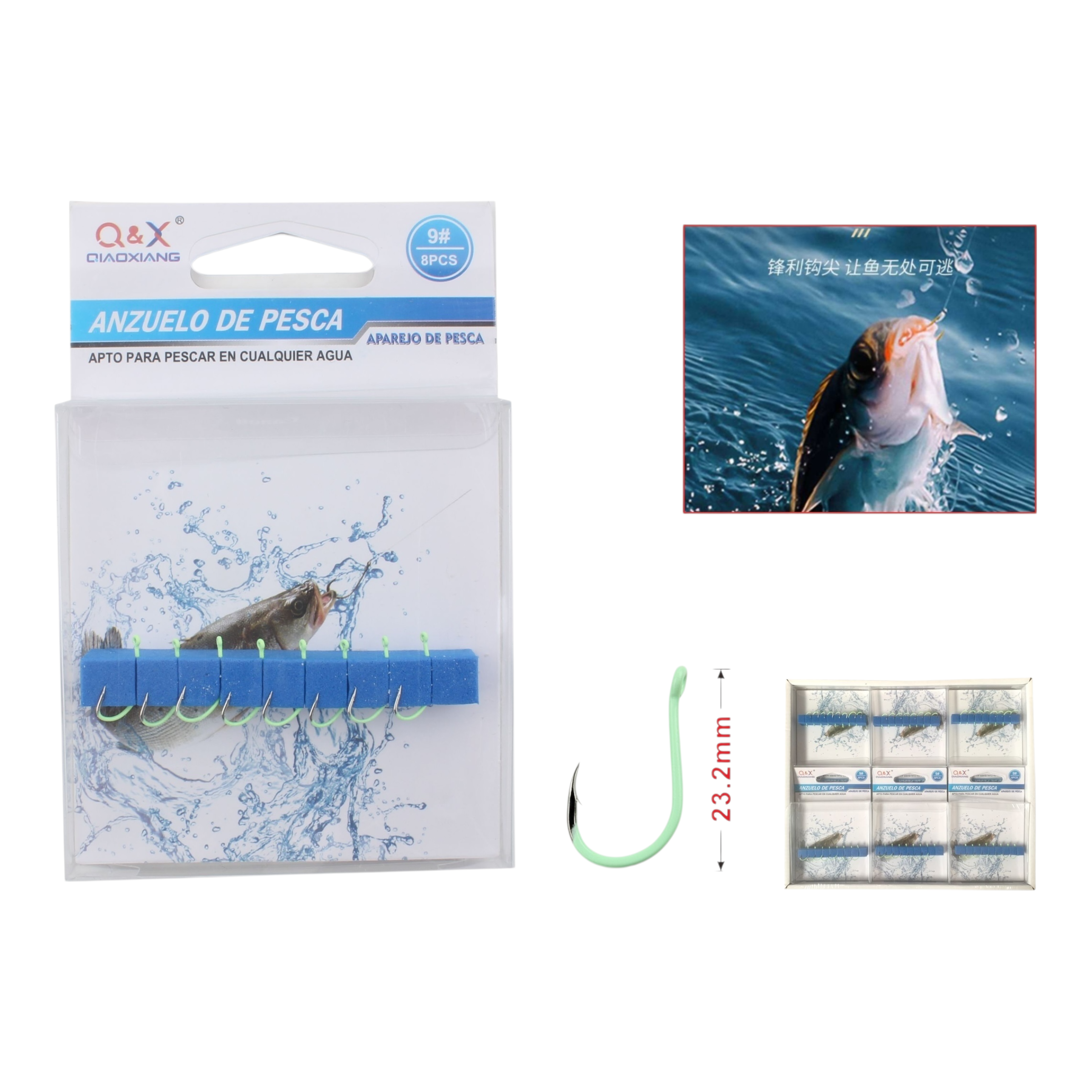 Anzuelo Luminoso Maruseigo 9 | Qiaoxiang