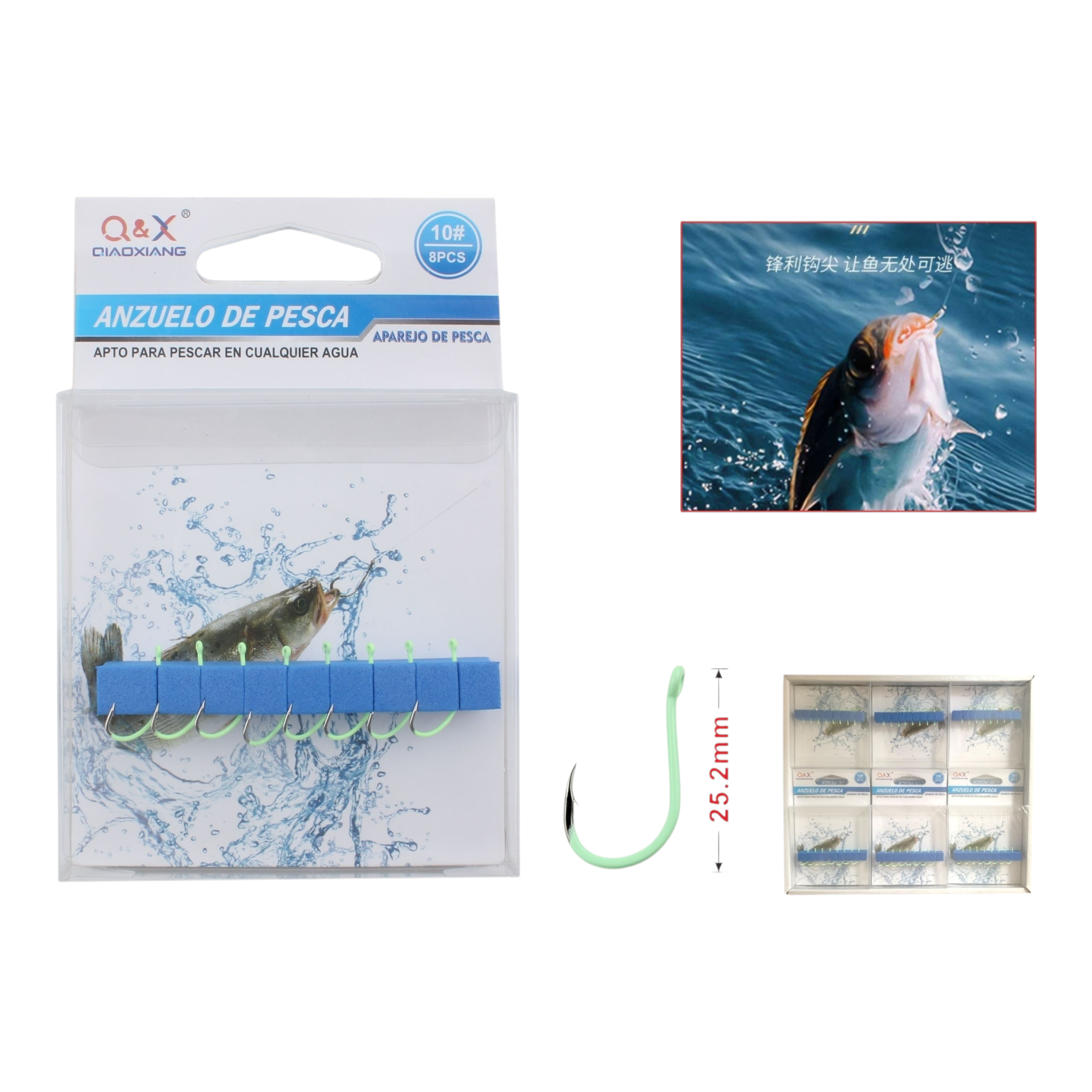 Anzuelo Luminoso Maruseigo 10 | Qiaoxiang