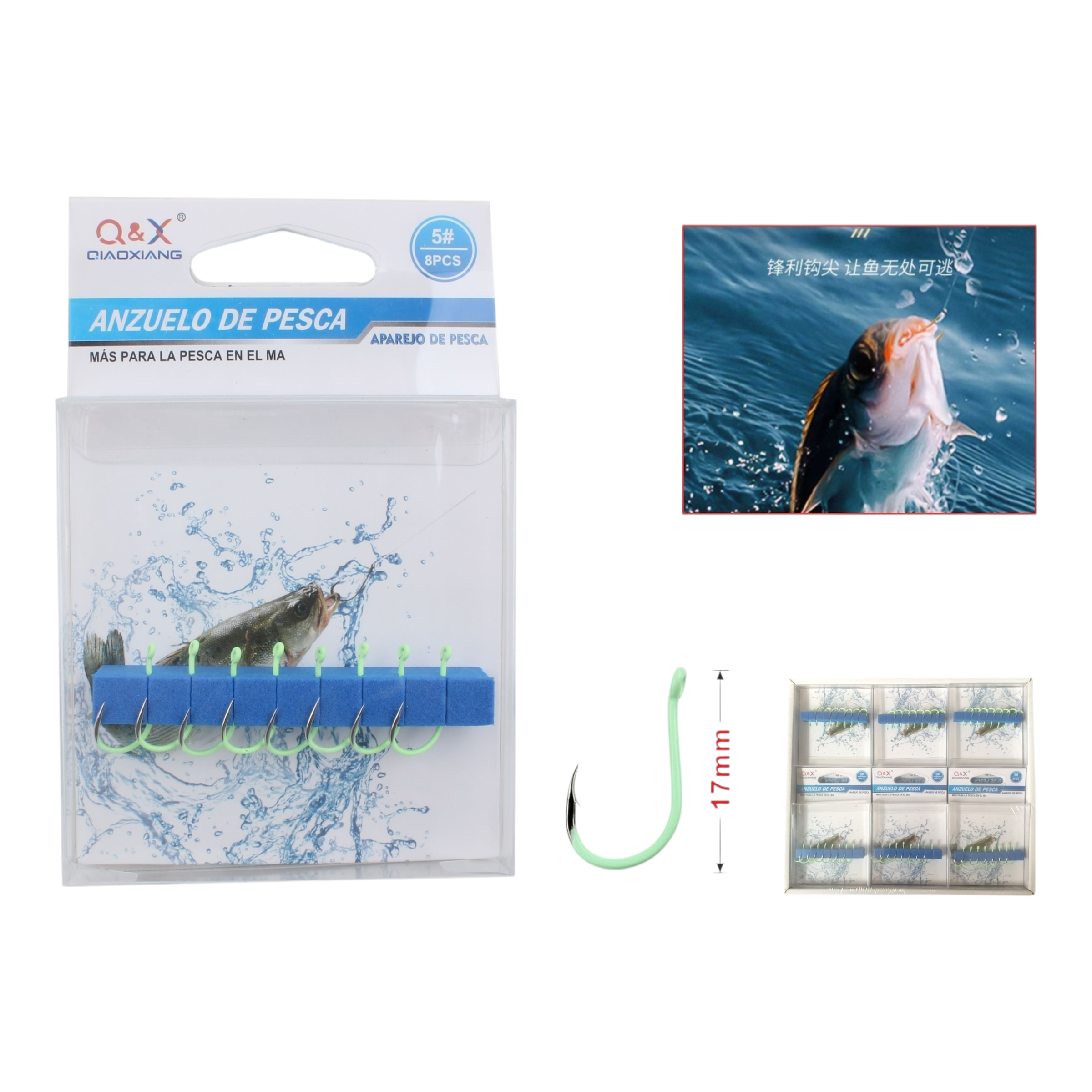 Anzuelo Luminoso Chinu 5 | Qiaoxiang