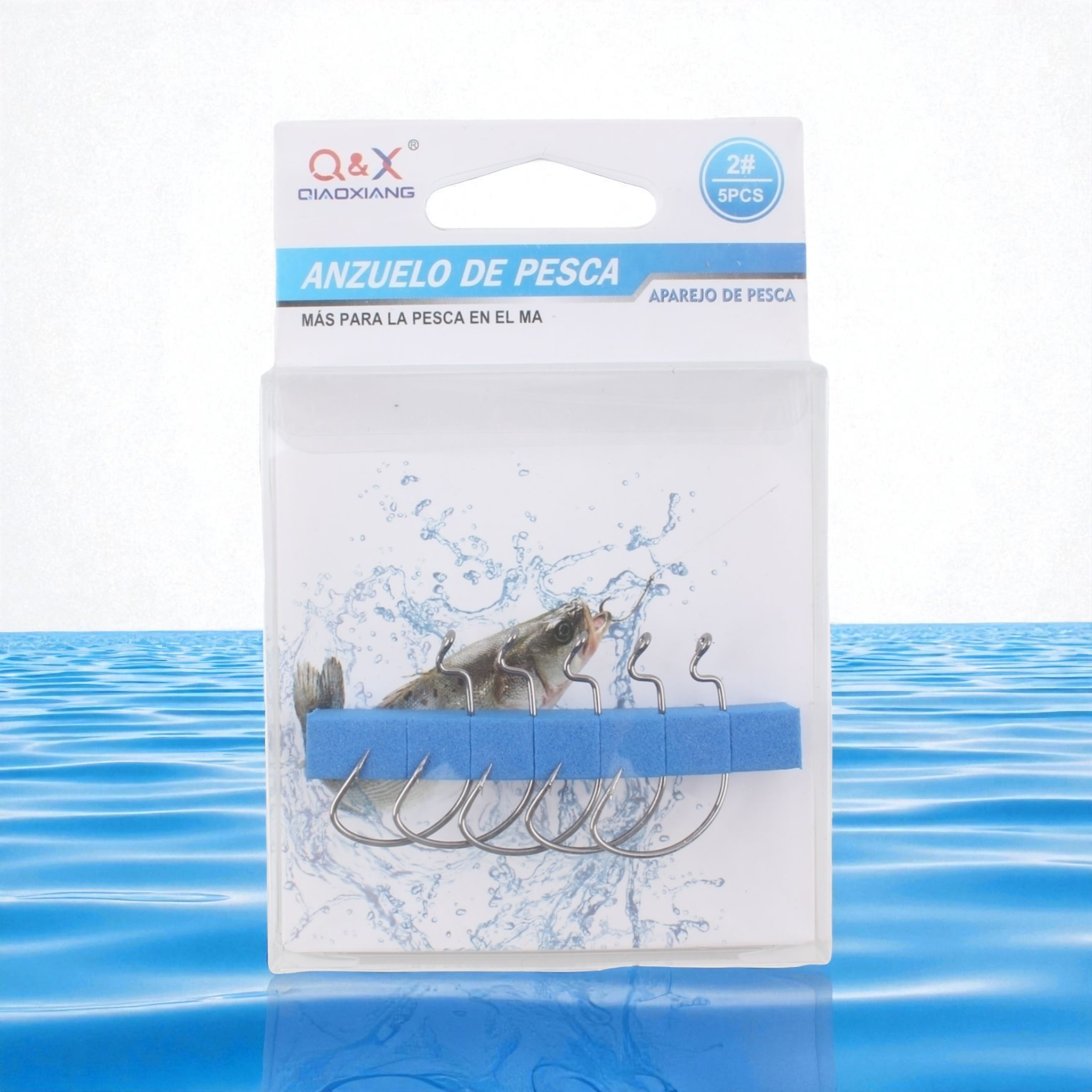 Anzuelo Wide Gap Curvo 2 | Qiaoxiang