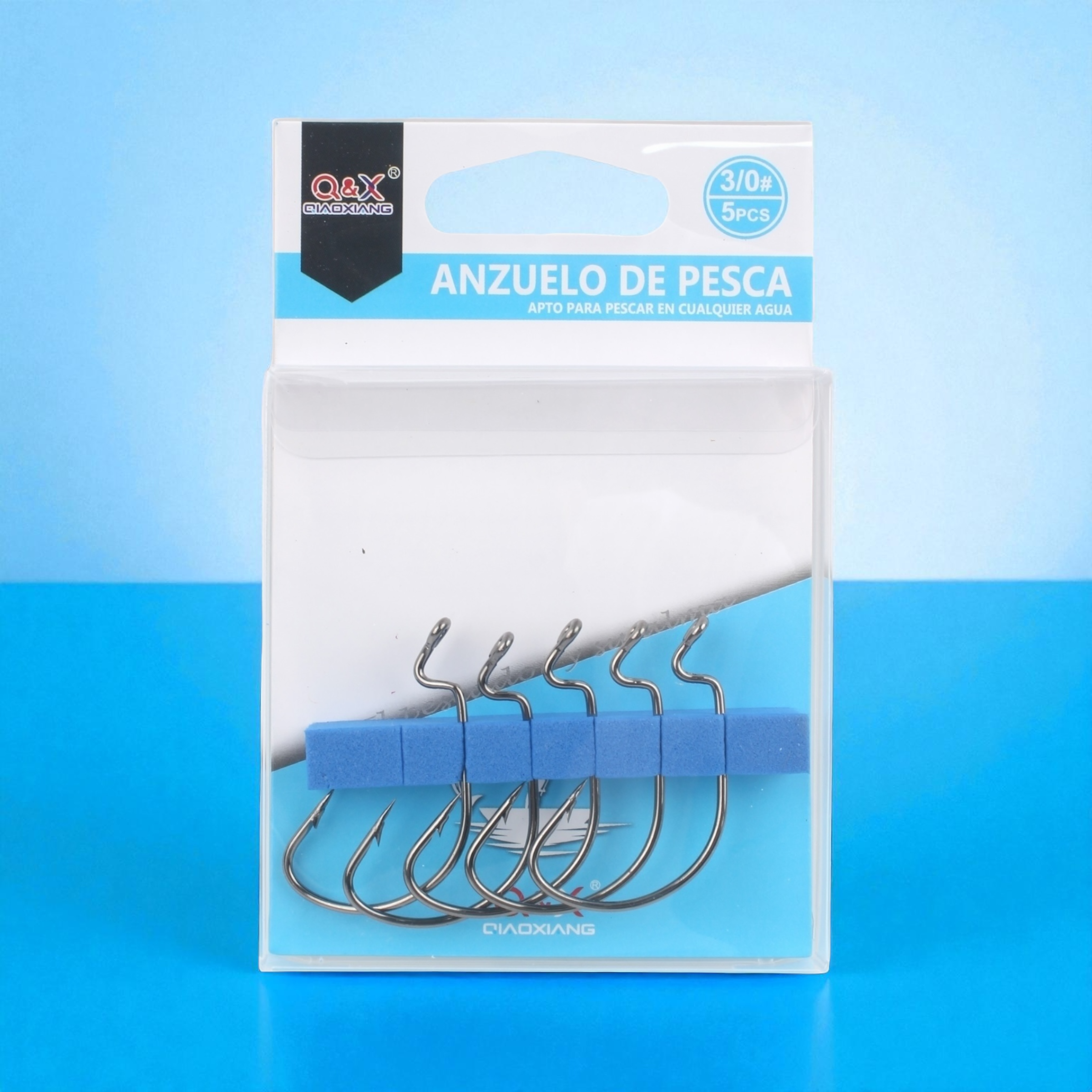 Anzuelo Wide Gap Curvo 3/0 | Qiaoxiang