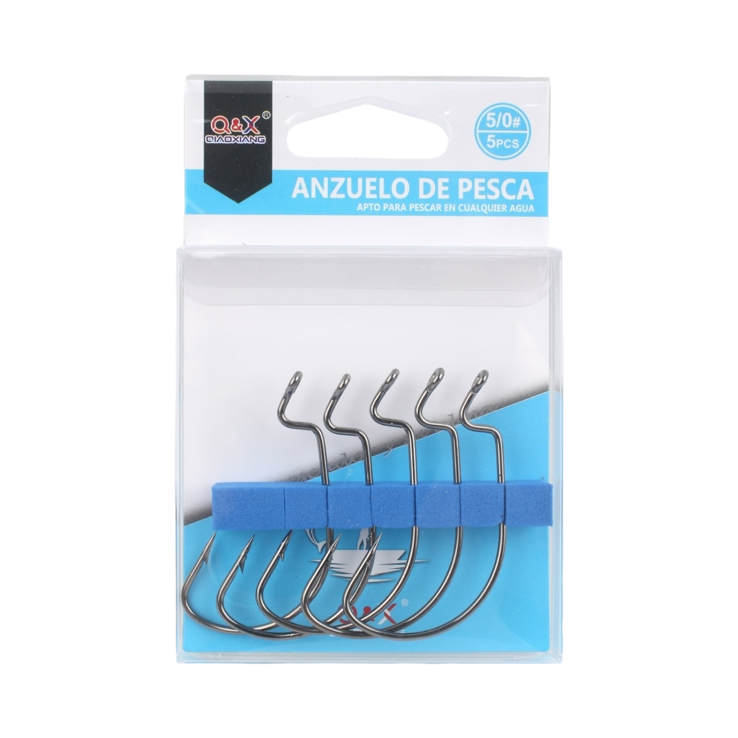 Anzuelo Wide Gap Curvo 5/0 | Qiaoxiang