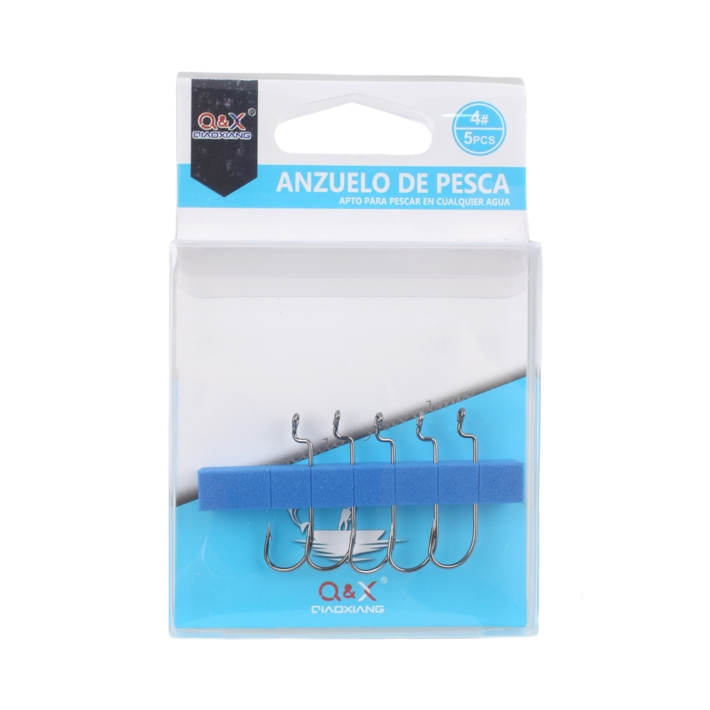 Anzuelo Recto Curvo 4 | Qiaoxiang