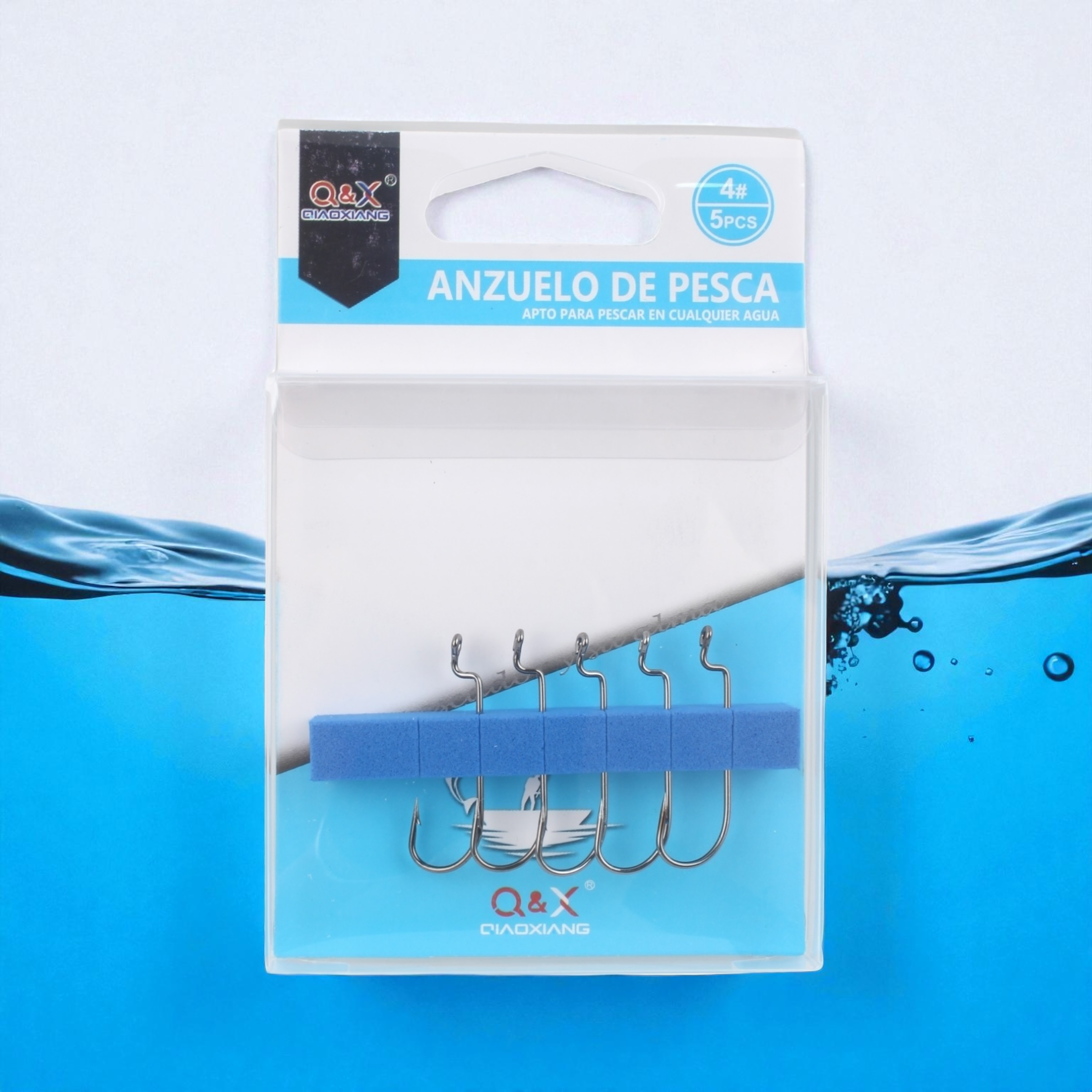 Anzuelo Recto Curvo 4 | Qiaoxiang