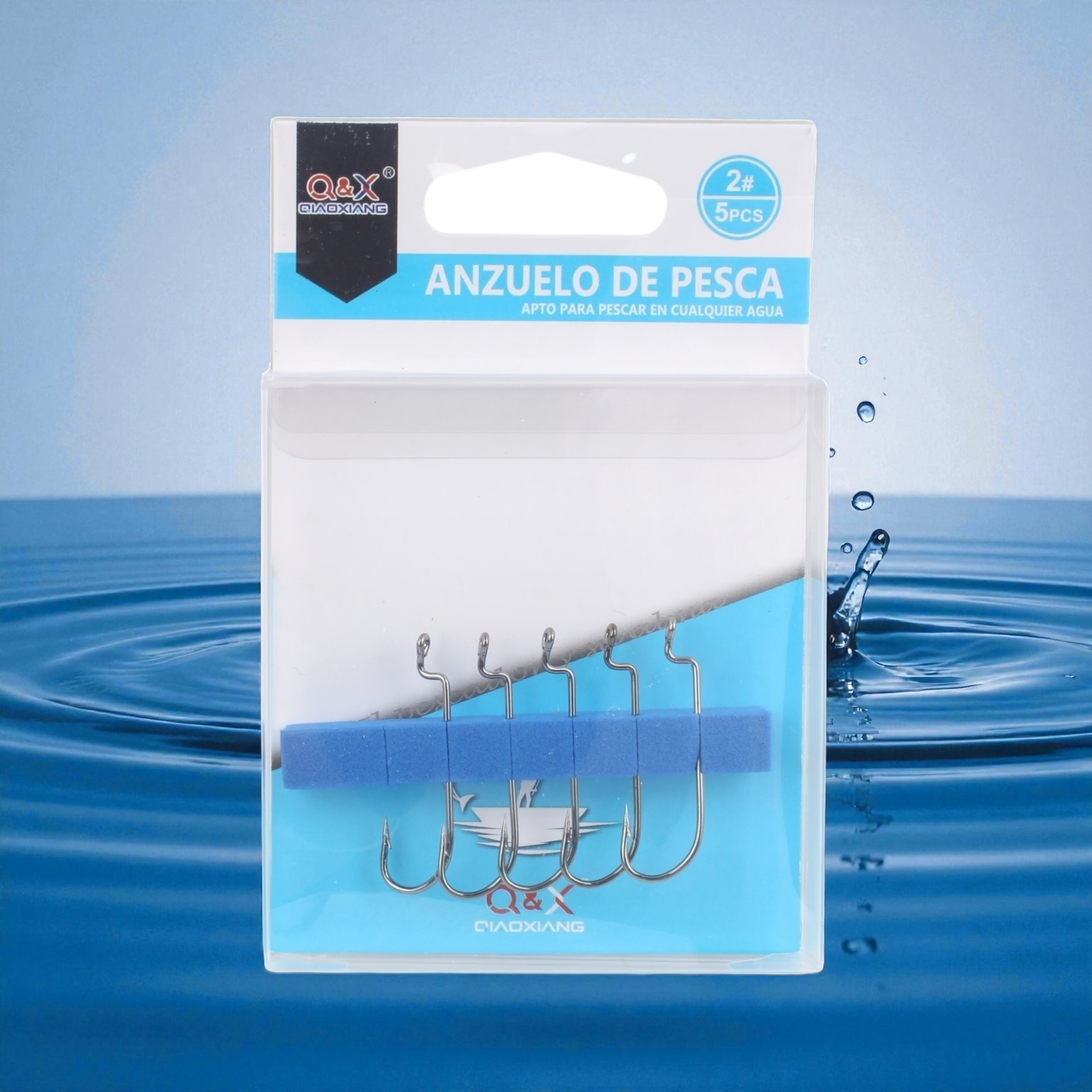 Anzuelo Recto Curvo 2 | Qiaoxiang