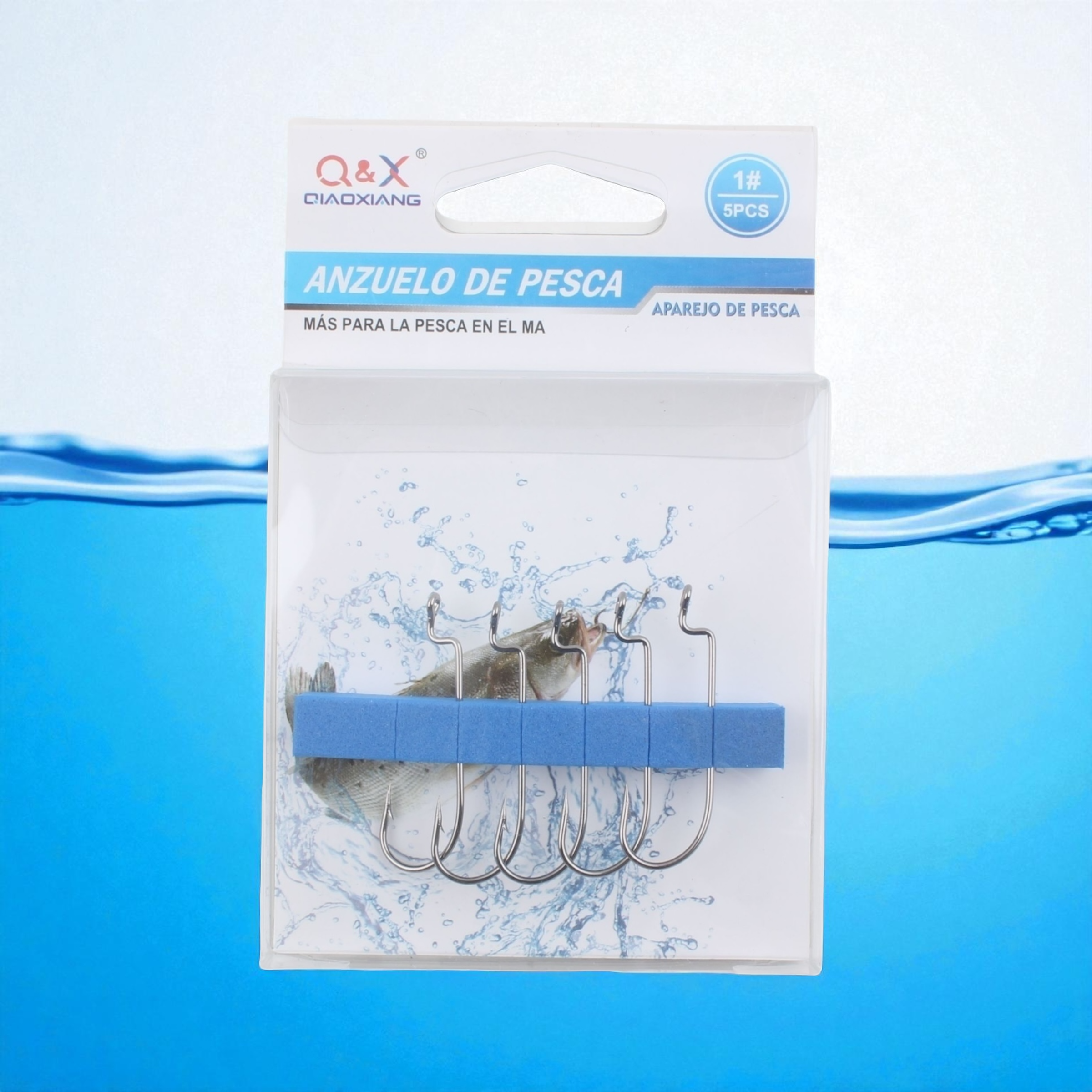 Anzuelo Recto Curvo 1 | Qiaoxiang